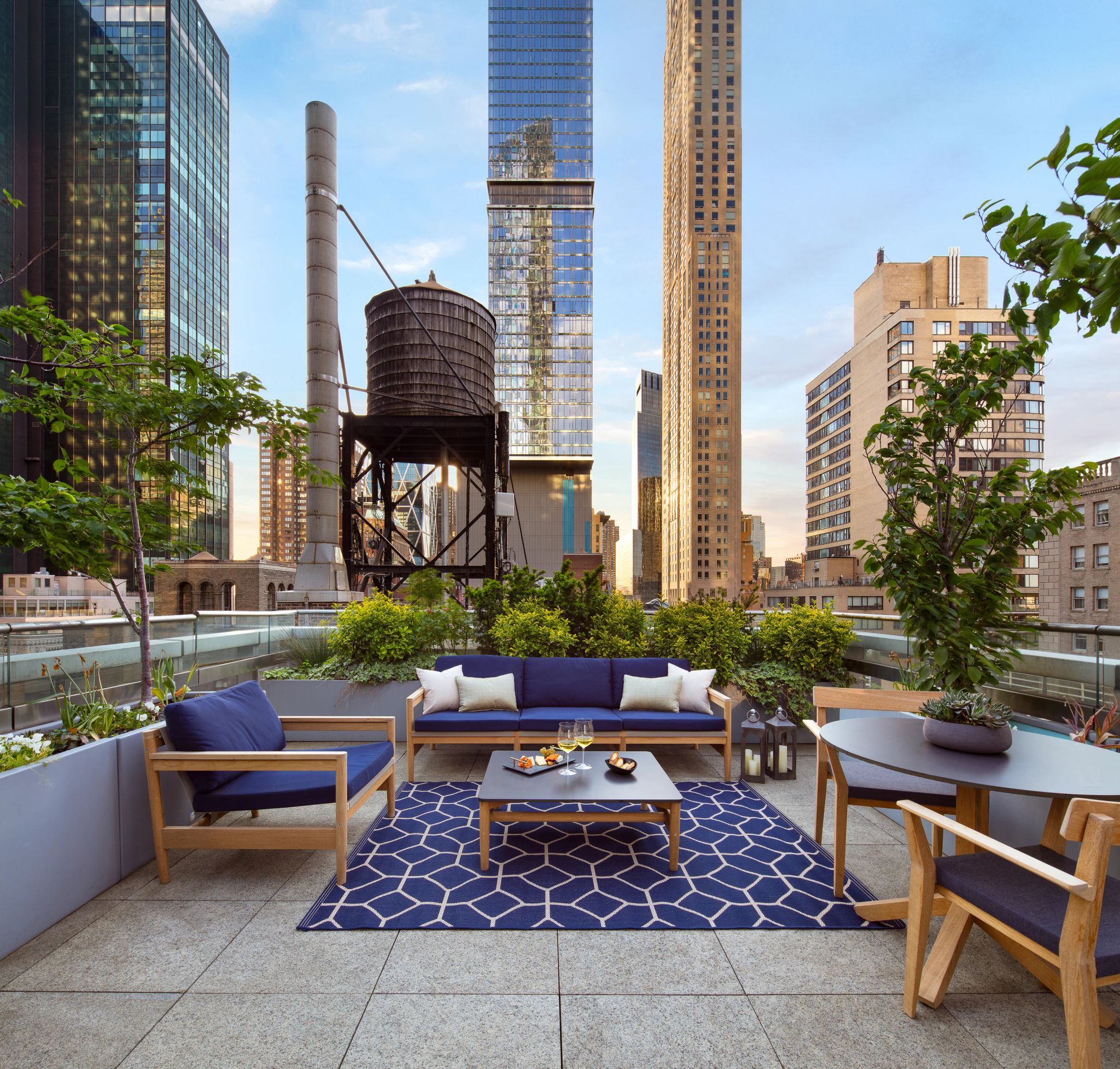 terraço privativo – terraço em nova york - park hyatt new york - área ao ar livre