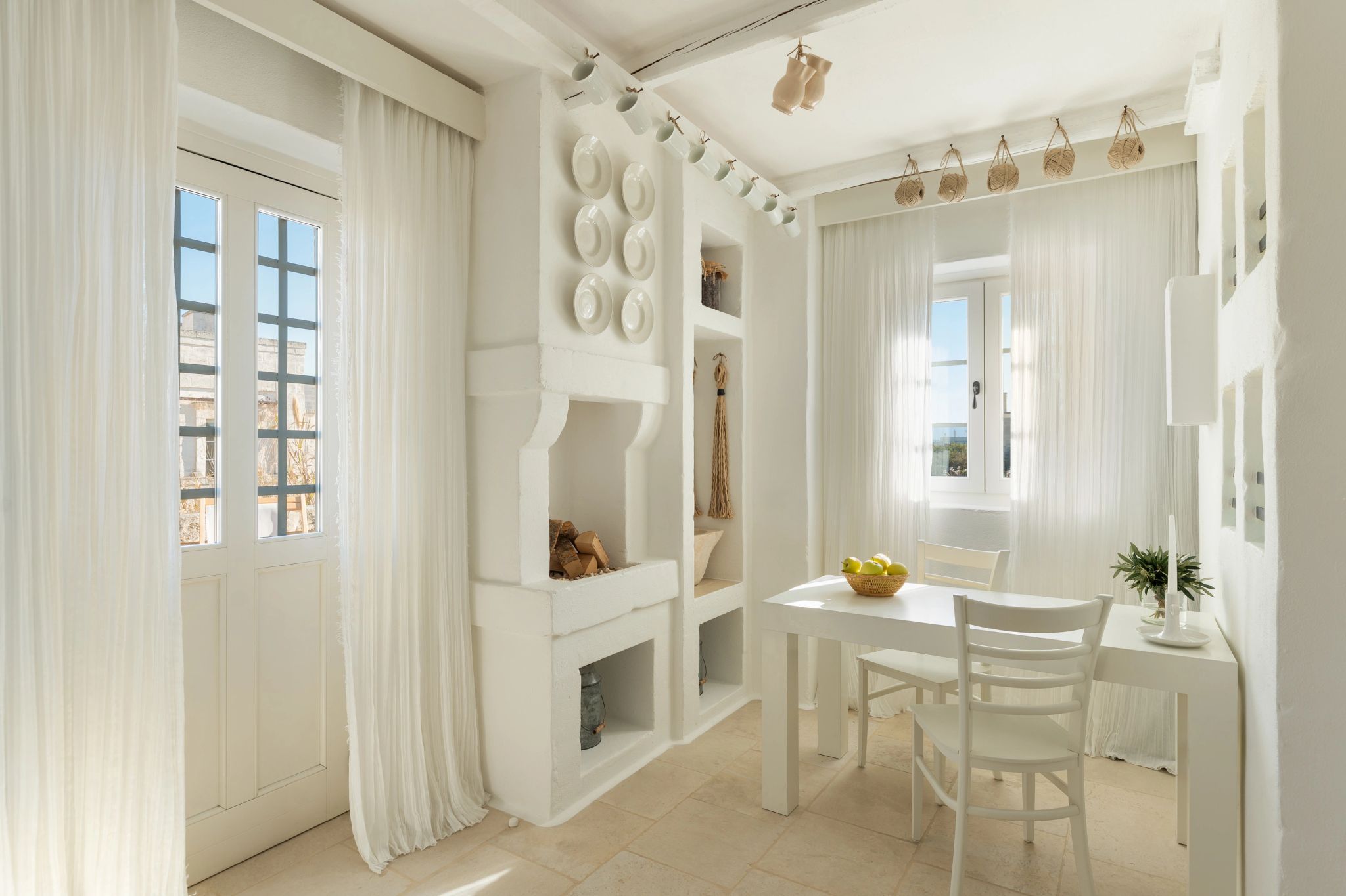 Borgo Magnifica area de jantar – mesa de jantar – design rustico