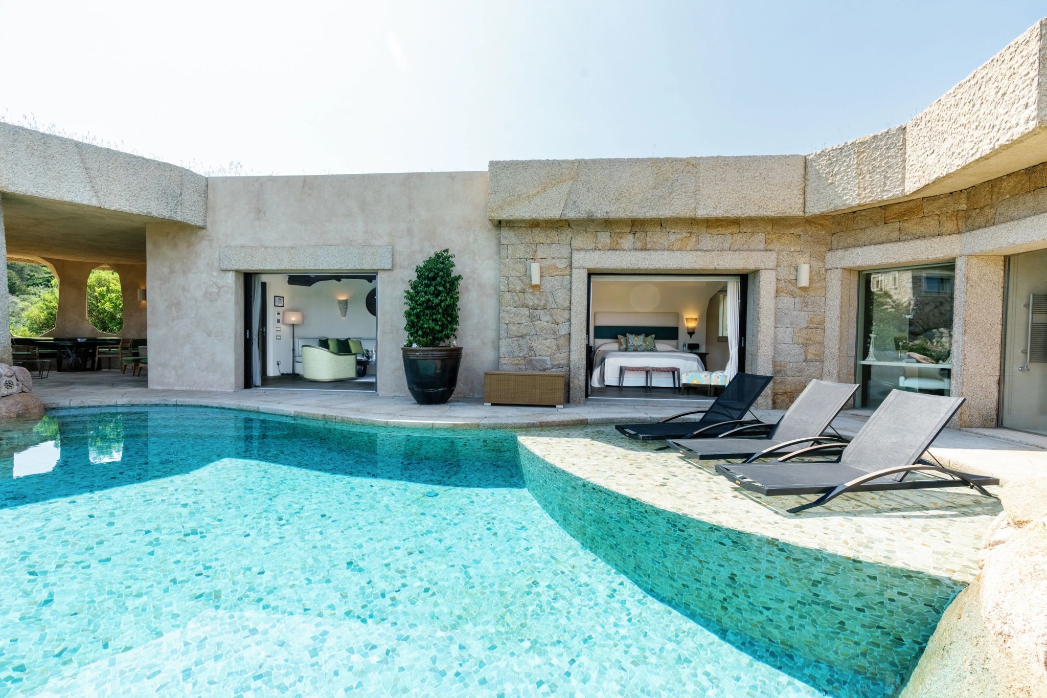 Pool Suite piscina externa - piscina privativa - piscina ao ar livre