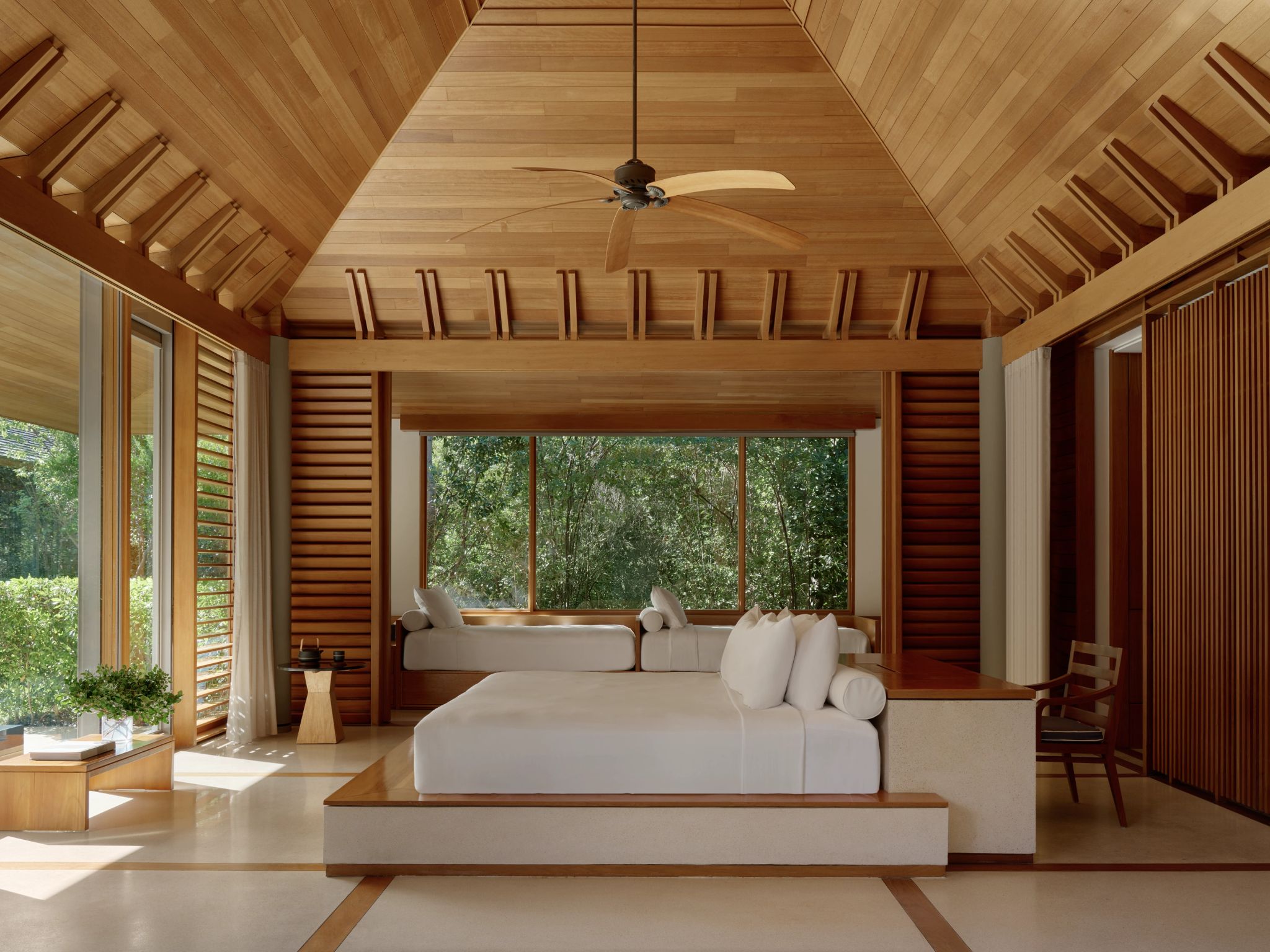 Three Bedroom Tranquility Villa vila de tres quartos - vista jardim