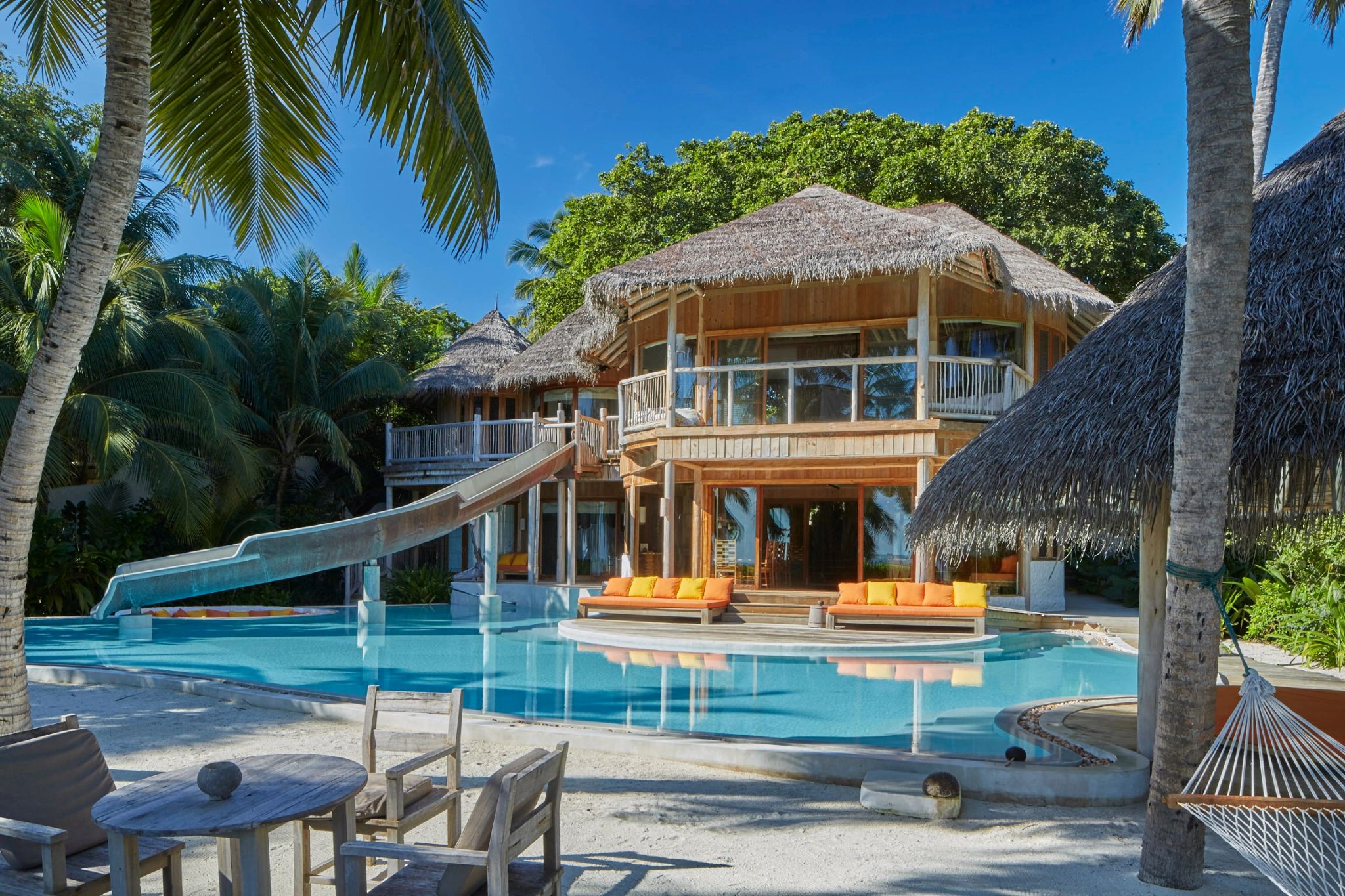 luxo tropical - villa maldivas - vista mar