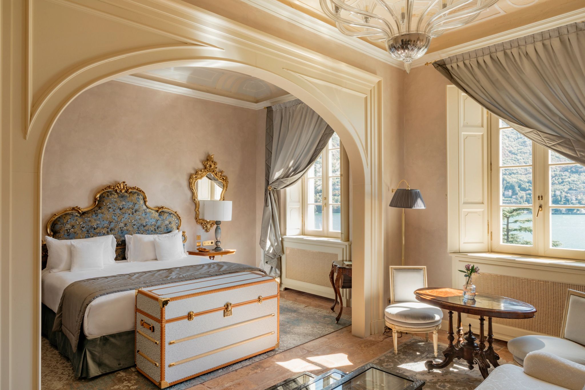 Junior Suite in the Villa Lake View suite ampla – suite de luxo – suite vista lago di como