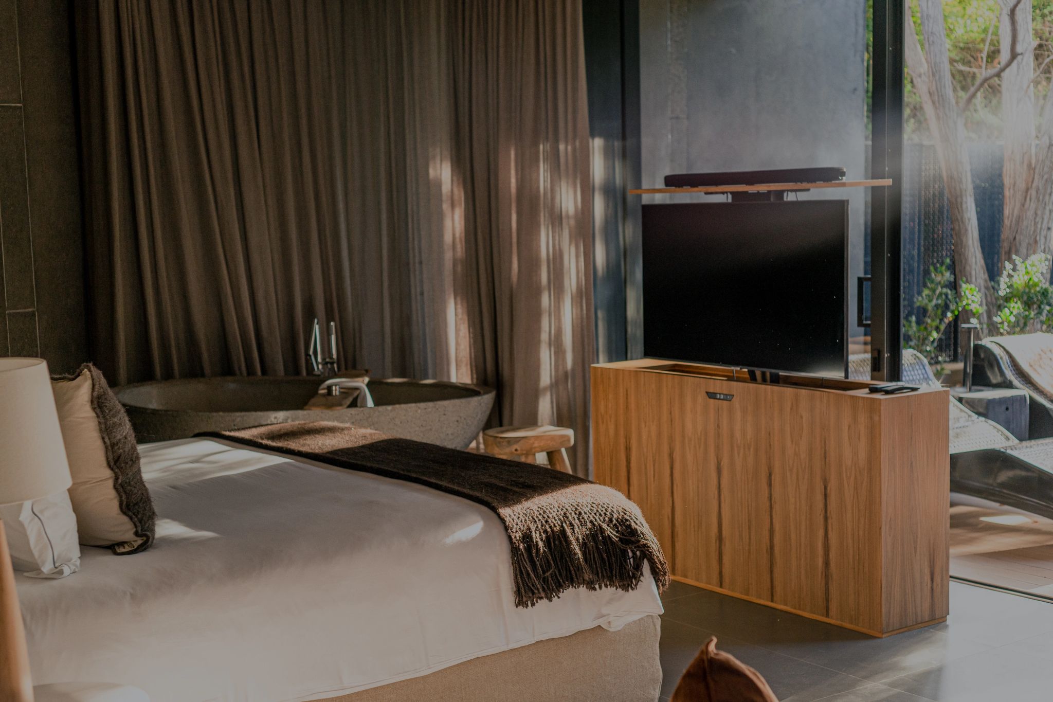 Spa Suite cama king-size – spa suite – decoracao premium