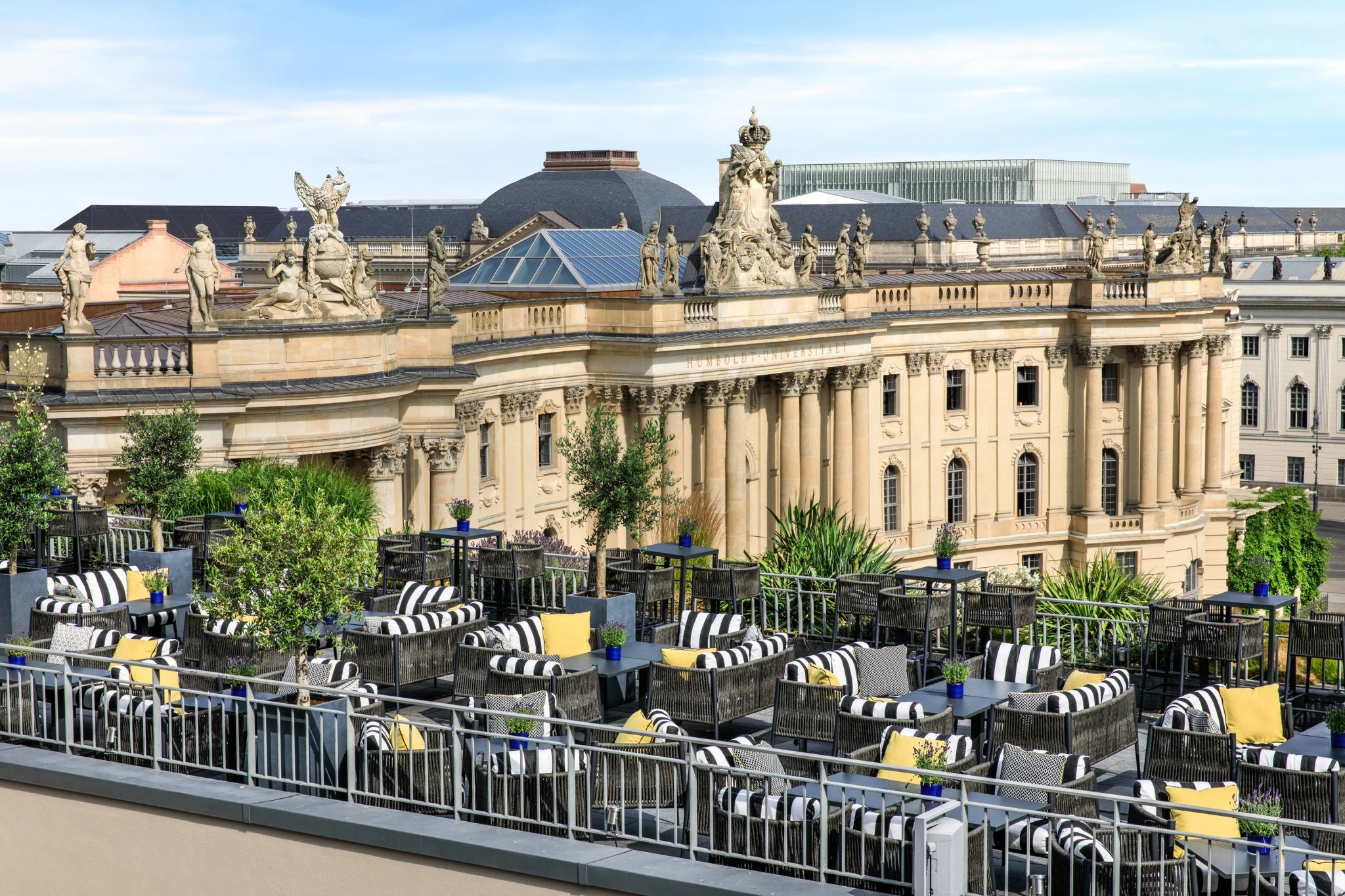 terraço hotel luxo - rocco forte berlin 