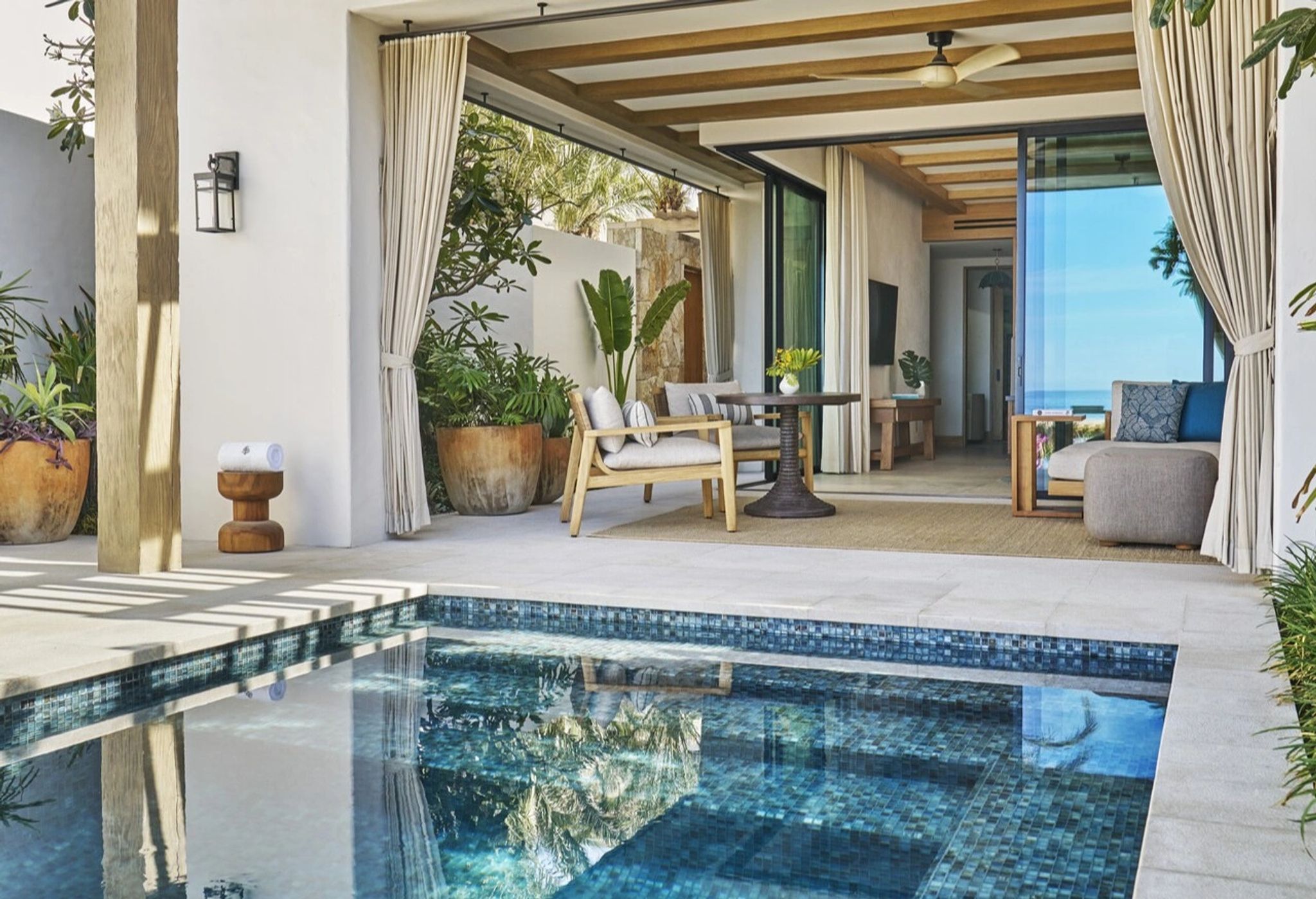 Oceanfront Casita Plunge Pool King casa com piscina - piscina externa - piscina privativa