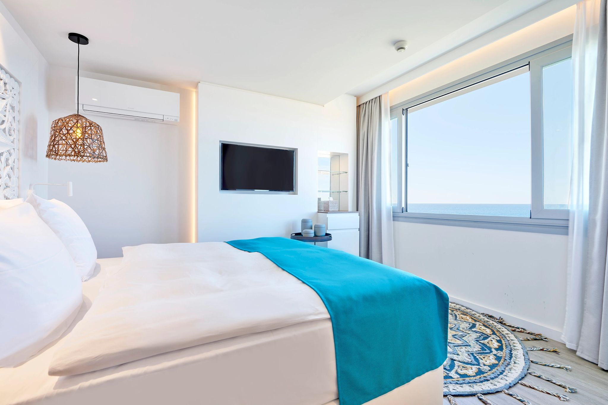 Cliff Suite Sea View Duplex Deluxe cama grande - suite com vista - janela ampla