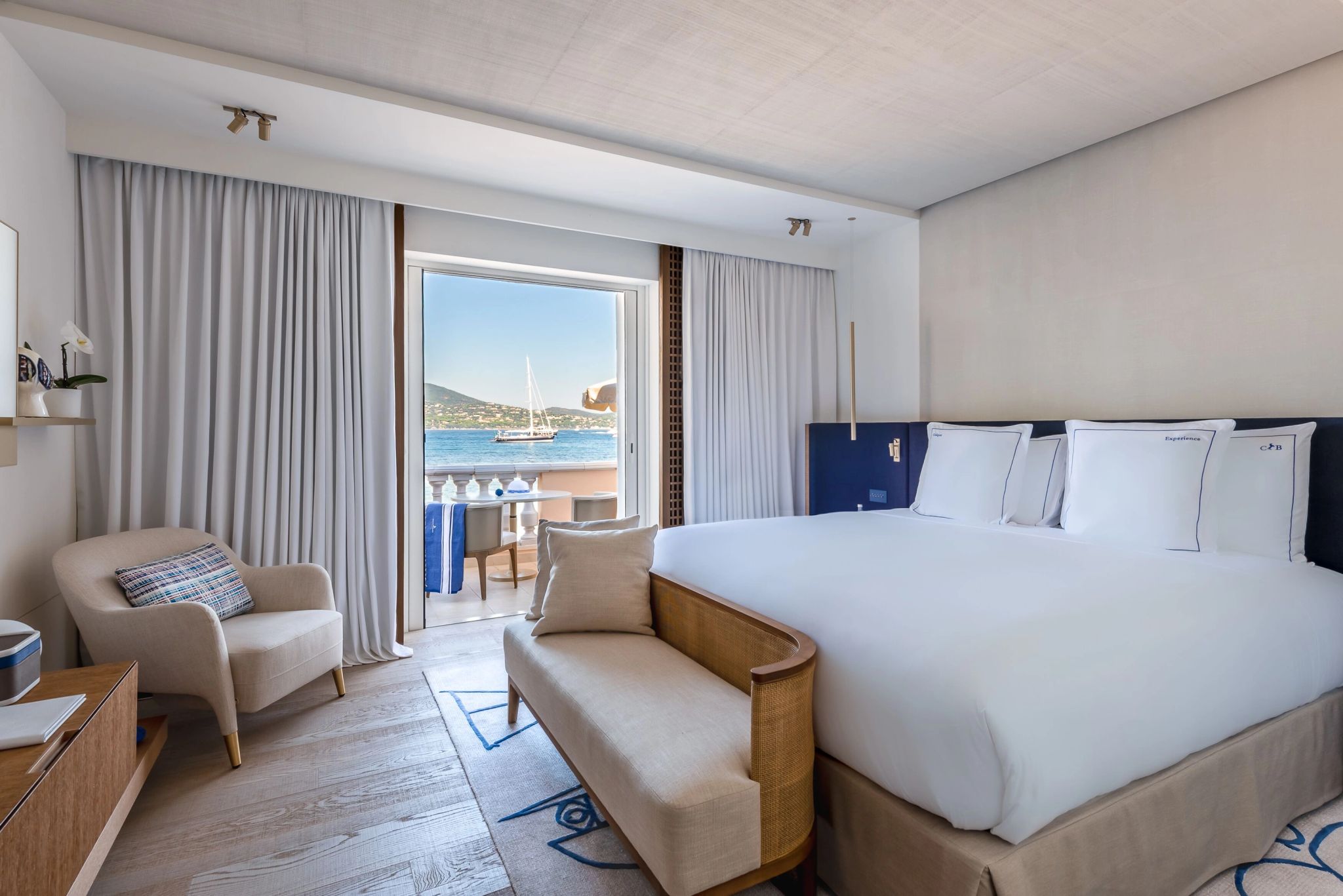 Superior Sea quarto vista mar – quarto moderno – decoraçao clean