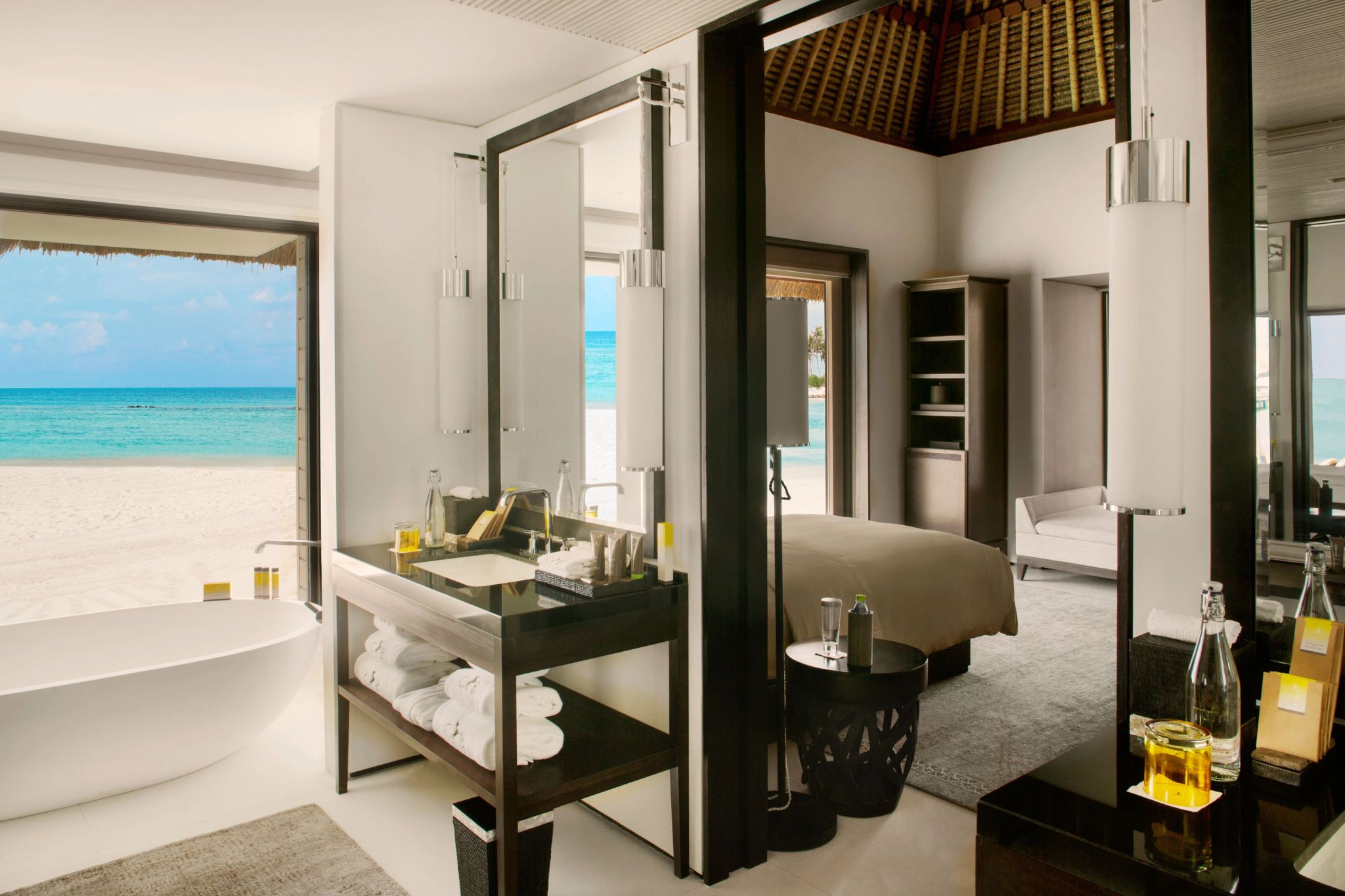 Island Villa Two Bedroom vila vista mar - amenidades de luxo - banheira