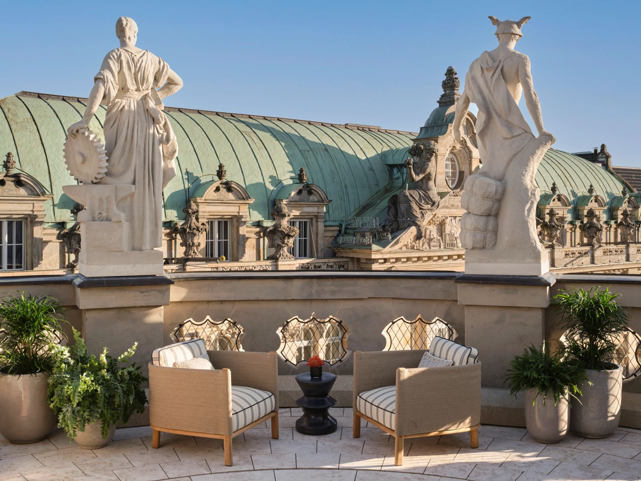 Prinzessin Augusta House terraço privativo - terraço mobiliado - vista munique