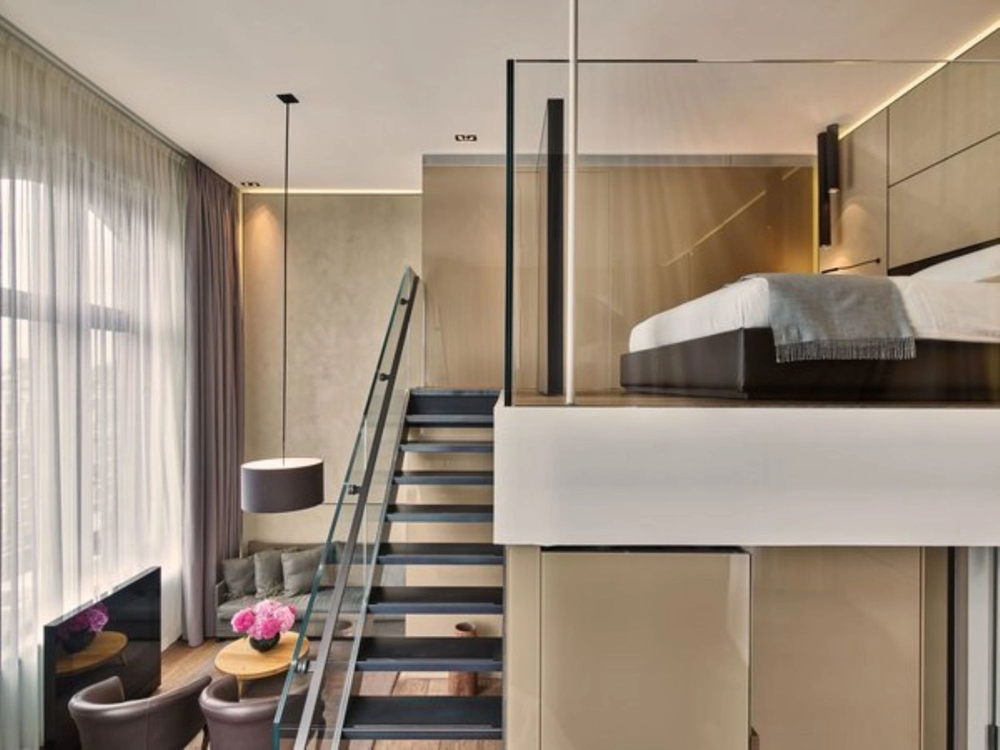 suite duplex - suite com dois andares - suite moderna