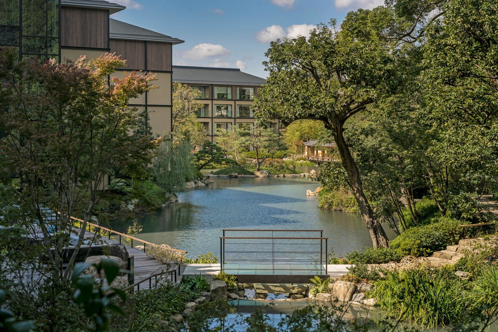 Área externa do hotel jardim hotel – paisagem natural – contato com a natureza