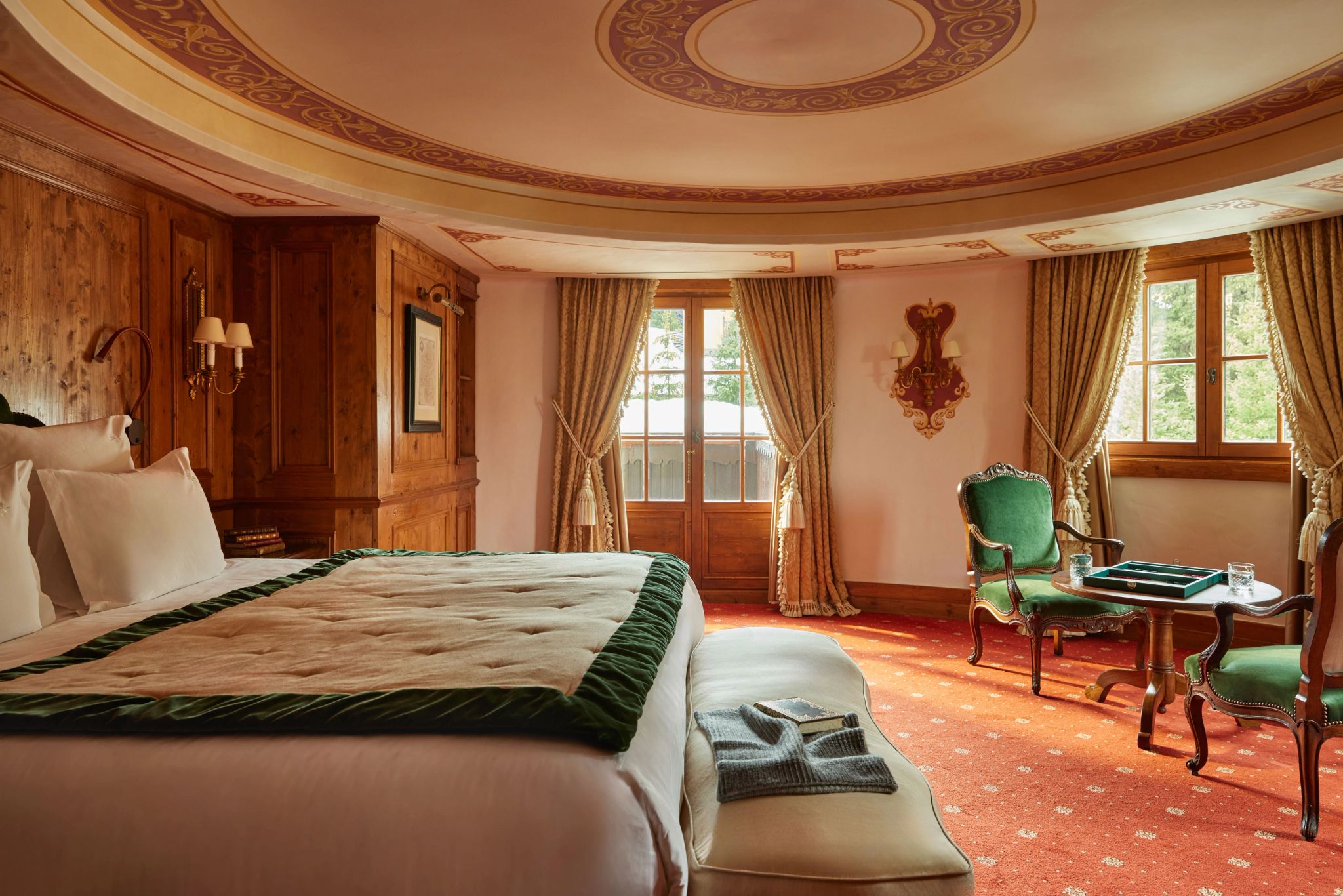 Aubépine & Cardamine Suites   cama de casal - suite de luxo