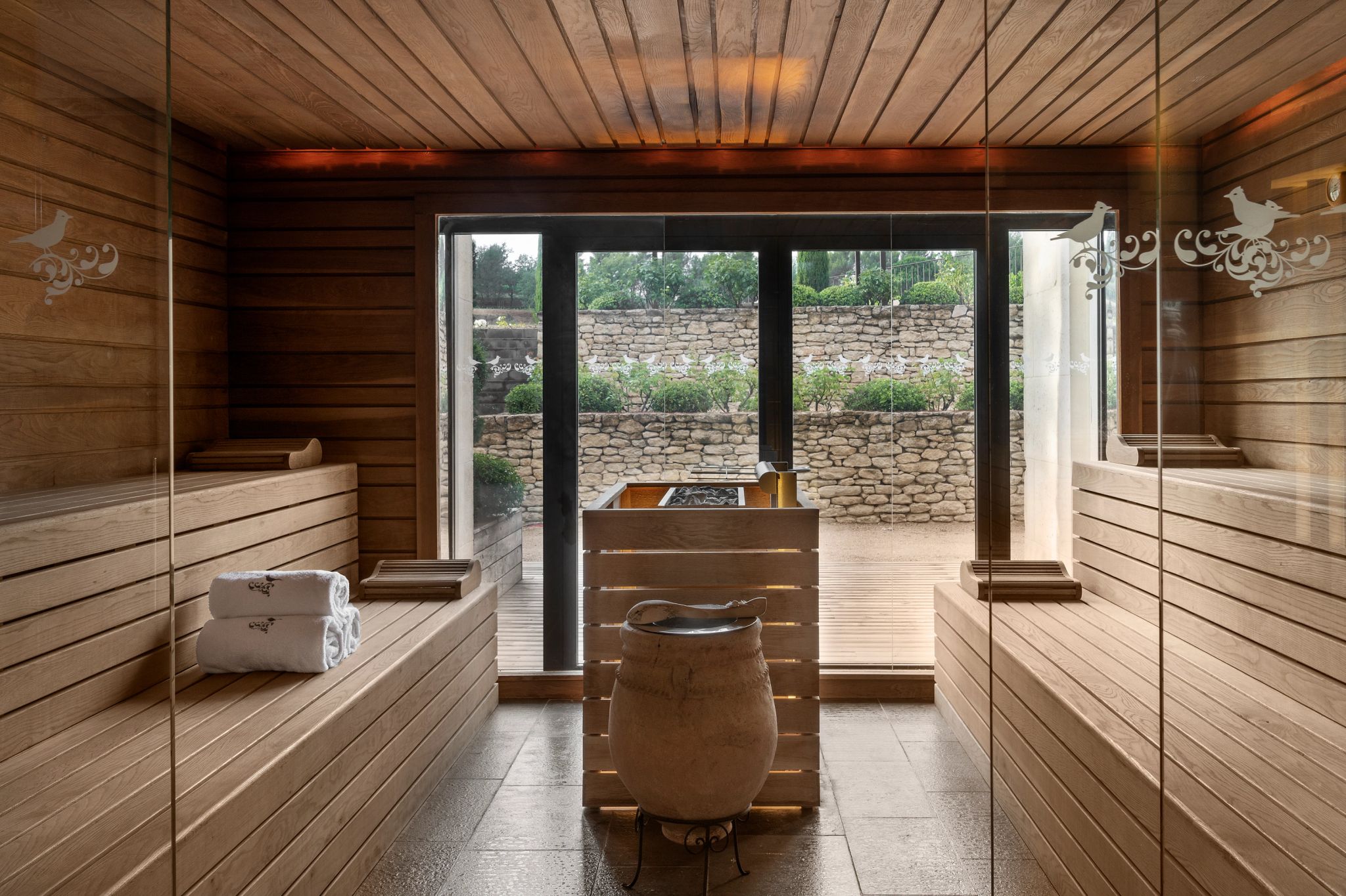 Spa do Coquillade Provence sauna – spa com sauna - sauna a vapor - spa com sauna - spa de luxo - bem estar