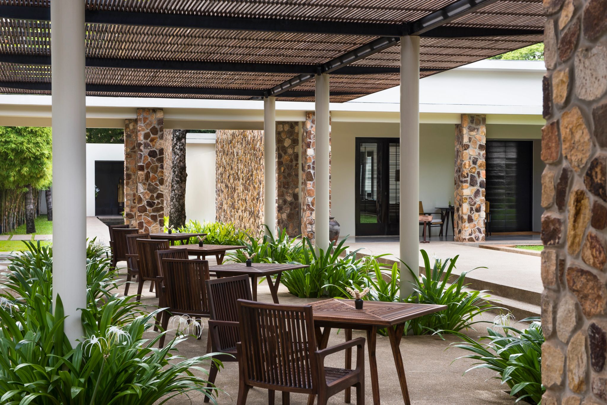 Restaurante The Dinning Room refeiçoes ao ar livre – jantar de luxo - almoço ao ar livre