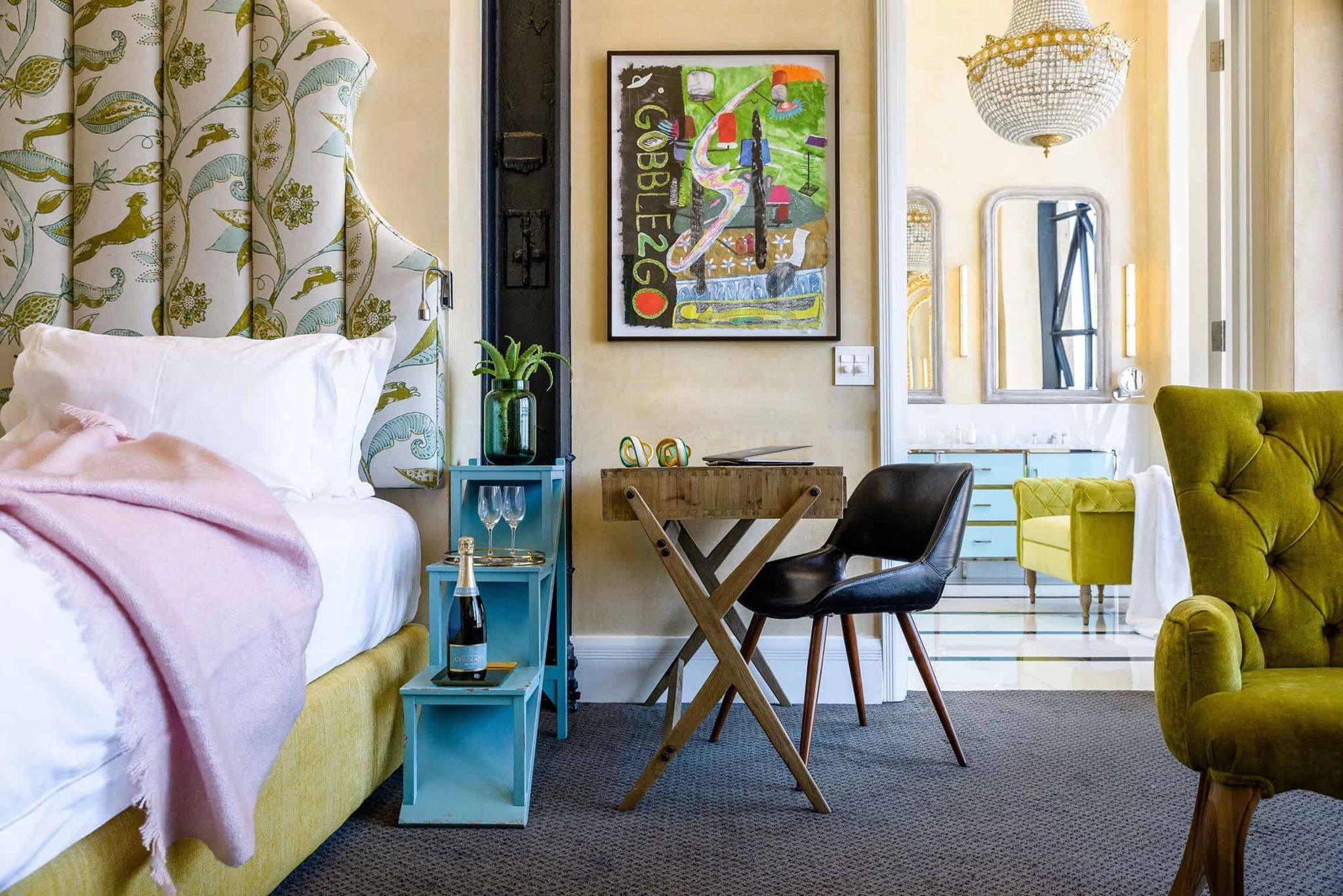 The Silo Hotel quarto cape town - suite luxo - decoracao artistica