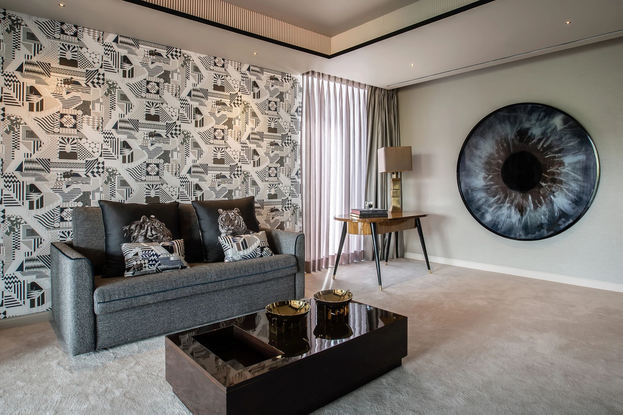 Vinha Master Suite sala de estar - decoracao de luxo - suite premium