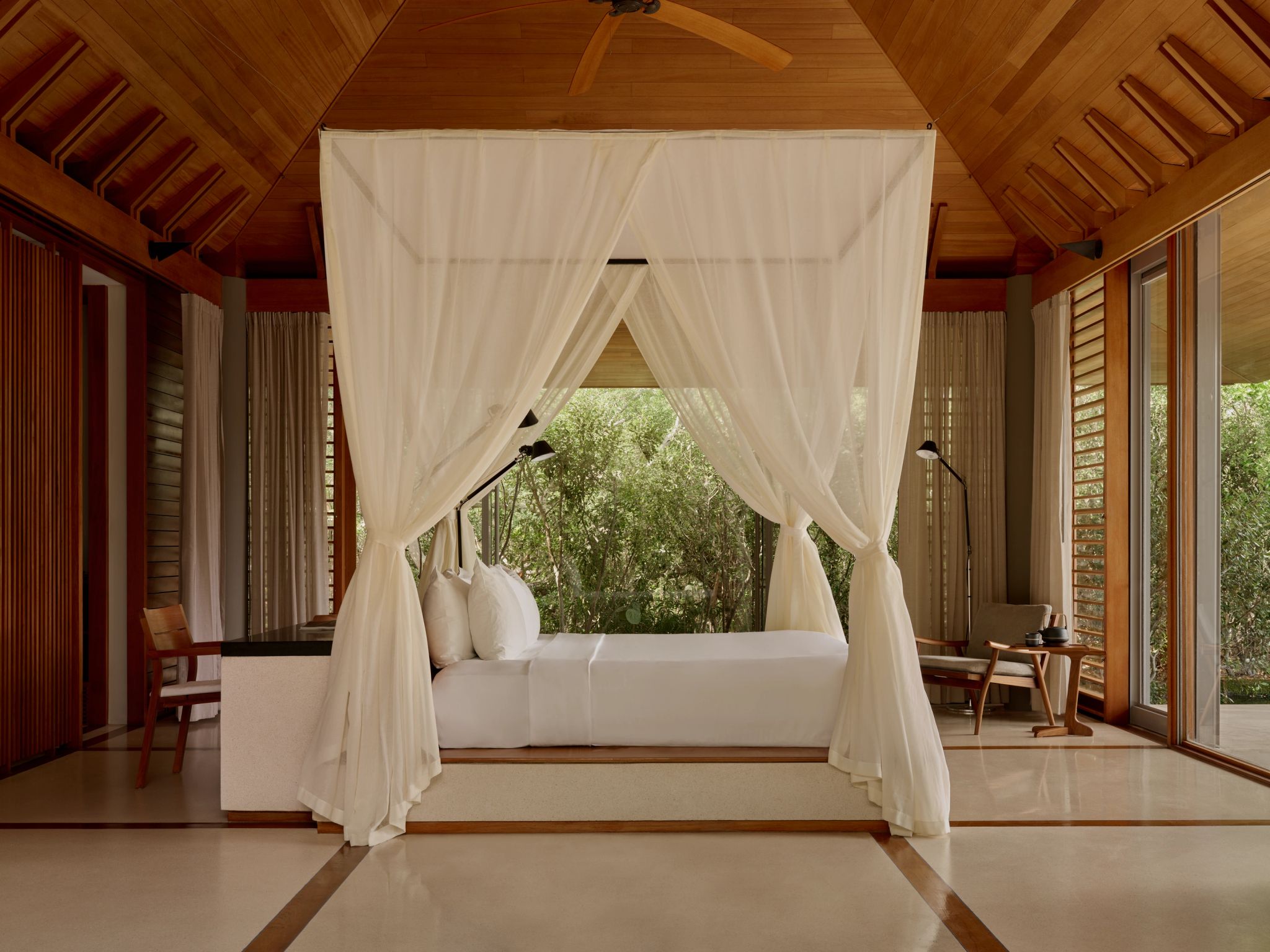 Tranquility Pavilion pavilhao de luxo - cama king-size