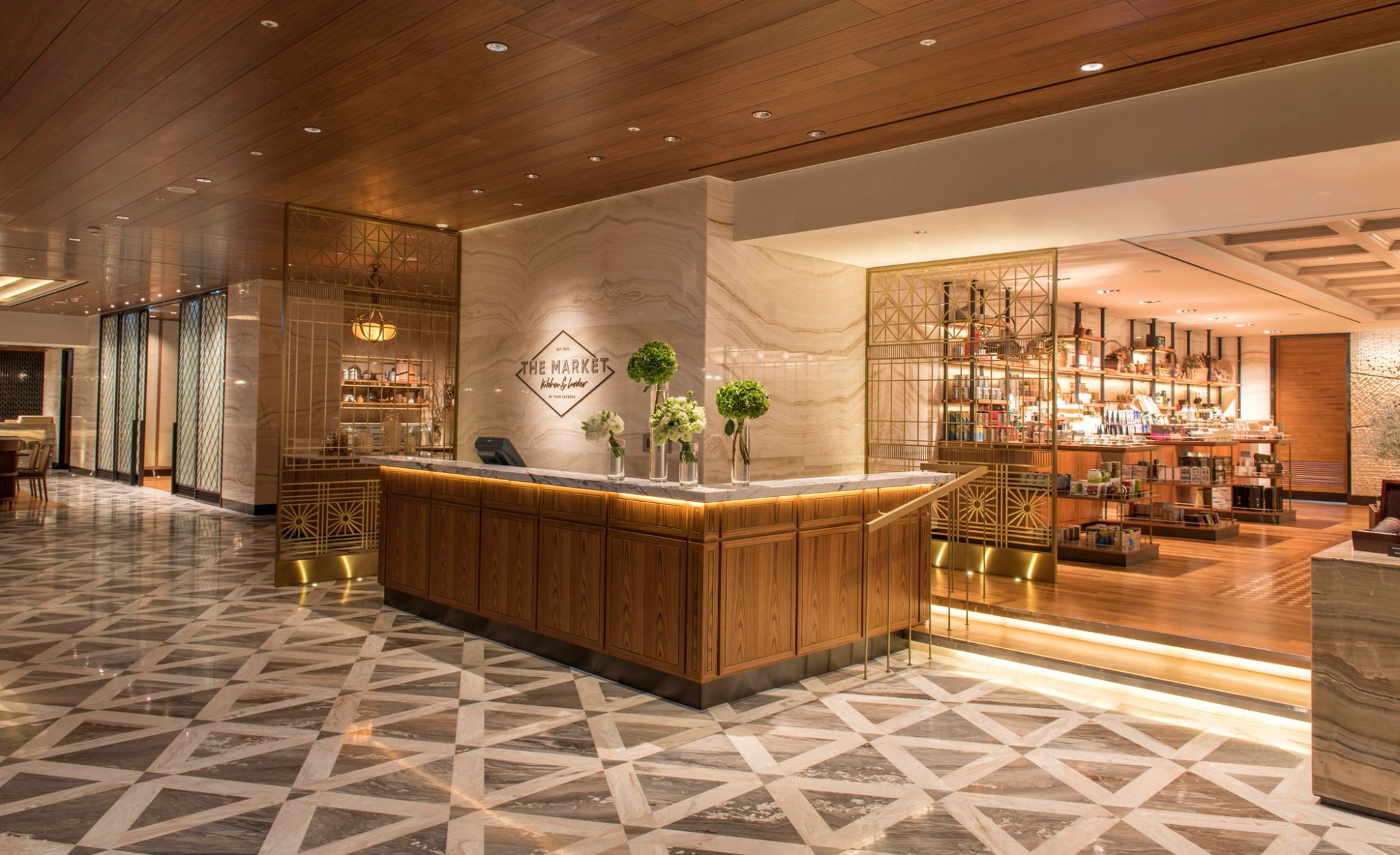 Restaurante The Market Kitchen gastronomia internacional - restaurante de hotel - restaurante chique