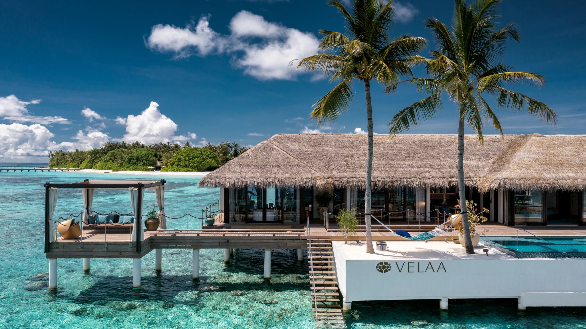 mar azul turquesa – villa privativa – vista panoramica