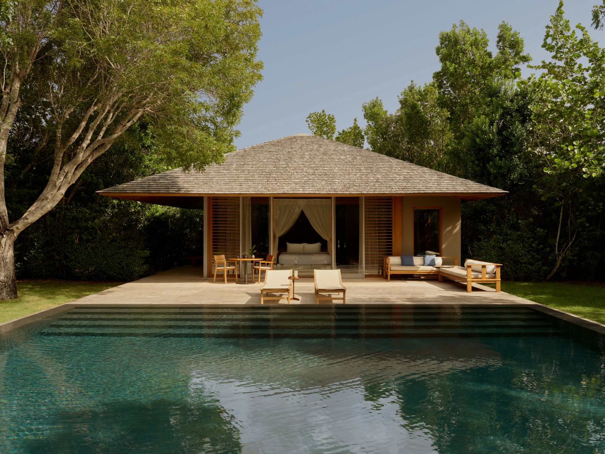 Deluxe Pool Pavilion piscina - pavilhao no caribe