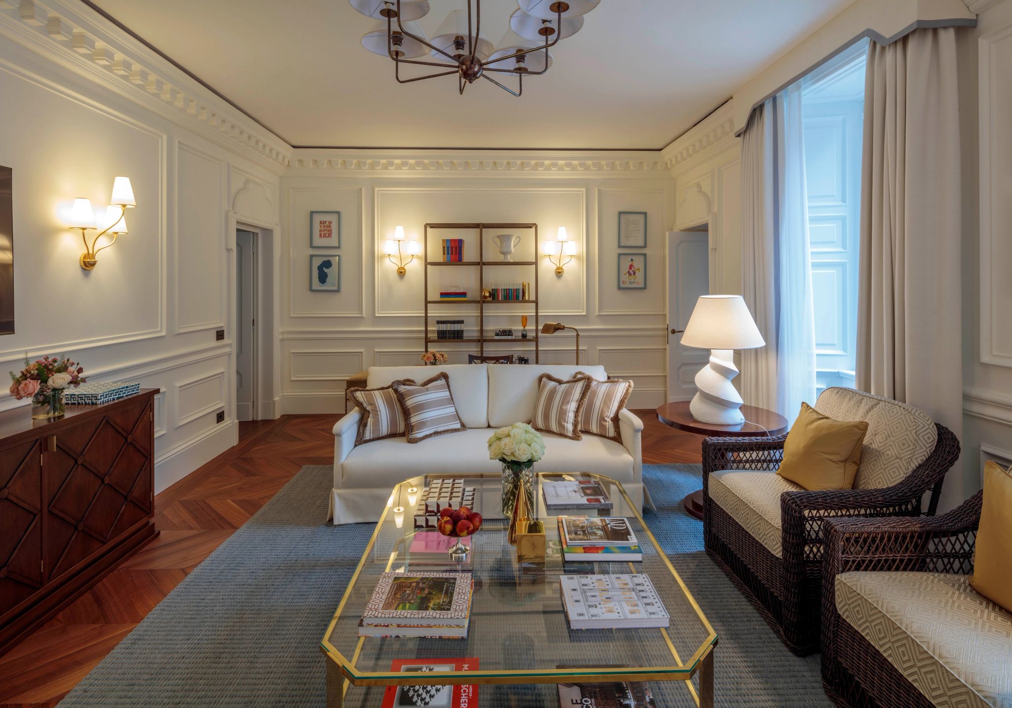 Duomo Two Bedroom Apartment Balcony sala de estar -sala de tv - sala chique