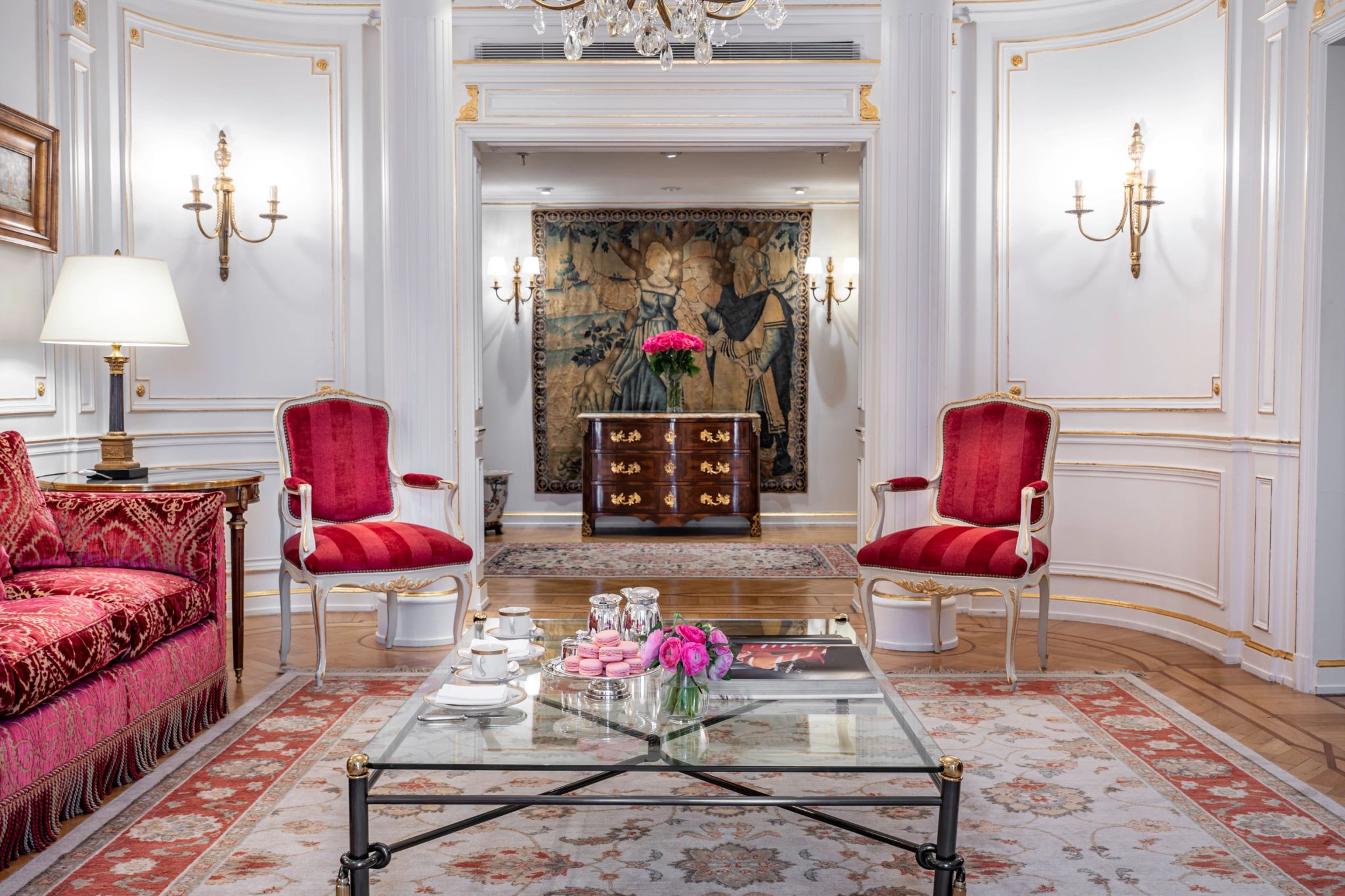 Royal Suite suite classica - sala de estar - sofa confortavel - sala chique