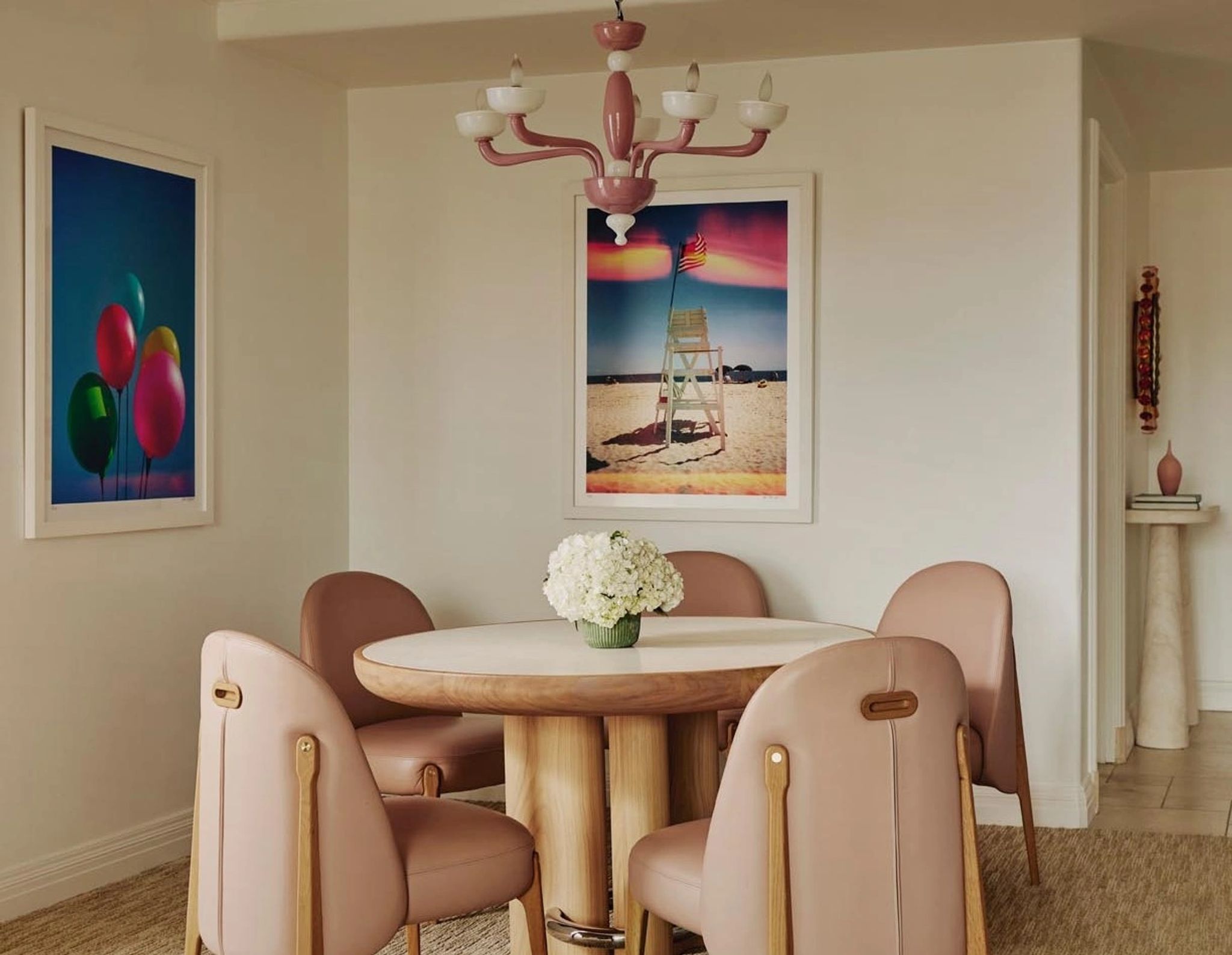 Terrace Suite jantar na suite – design moderno – mesa de jantar