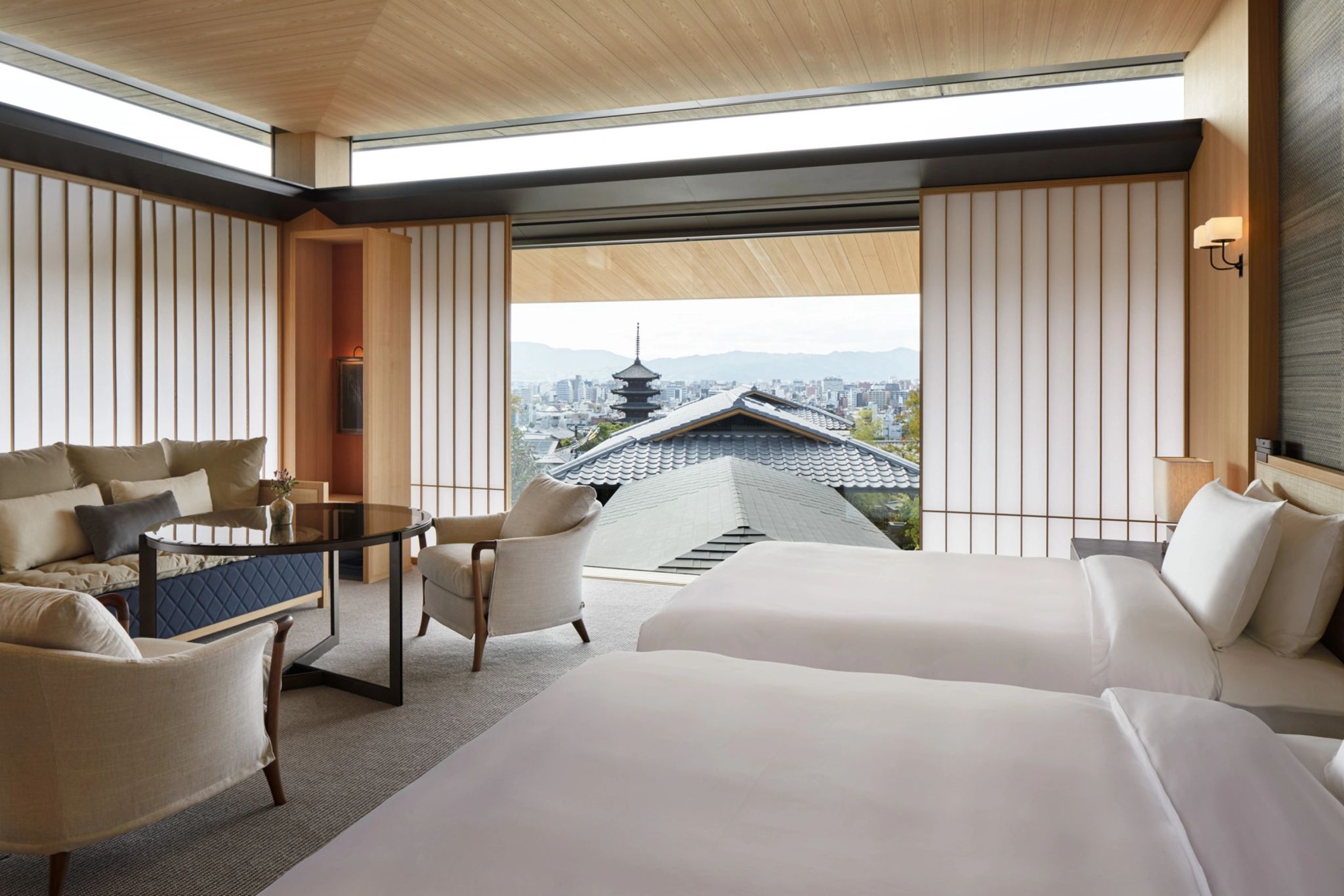 Deluxe Hillside View vista kyoto – quarto com vista – quarto 5 estrelas