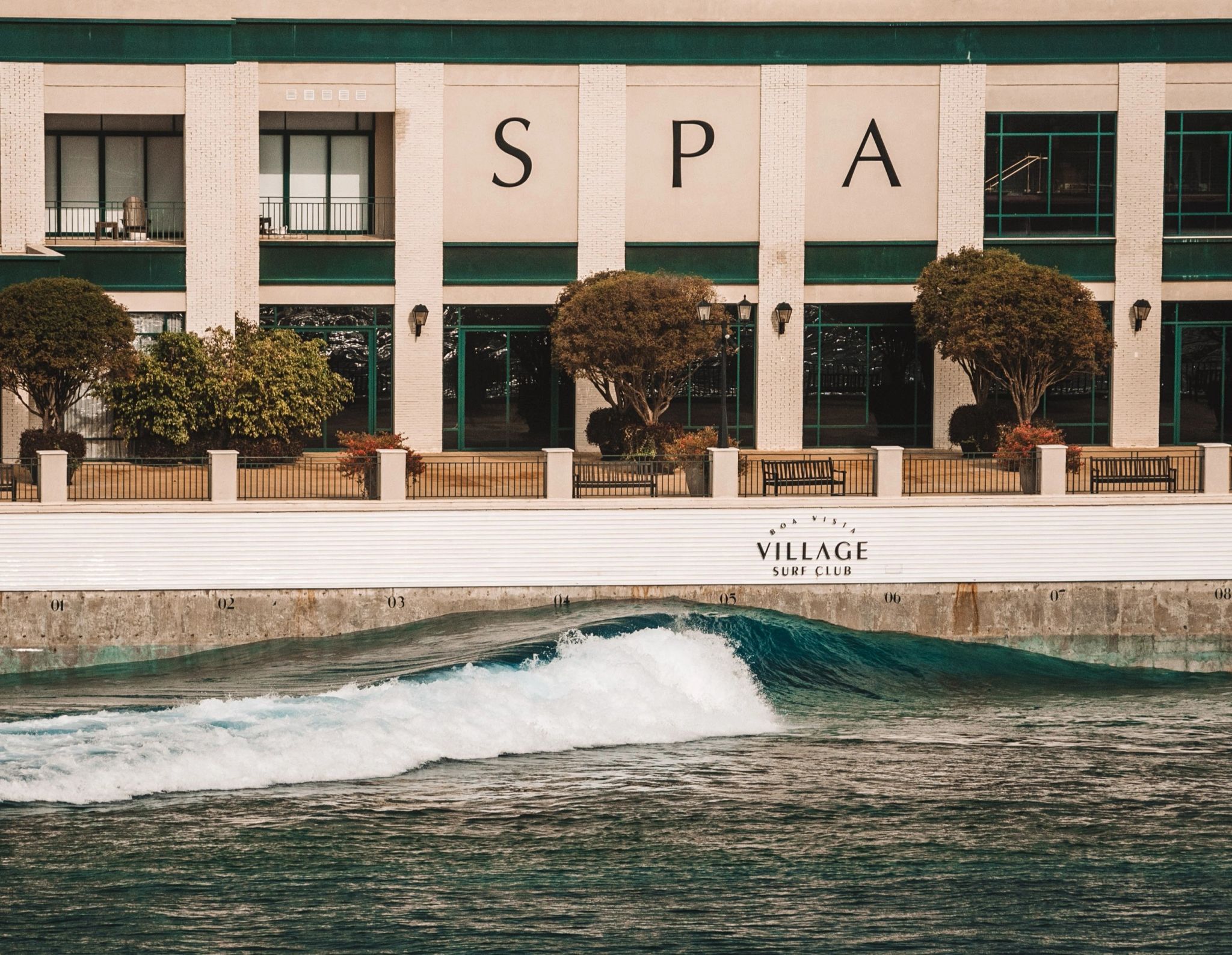 hotel com spa - spa moderno - entrada do spa