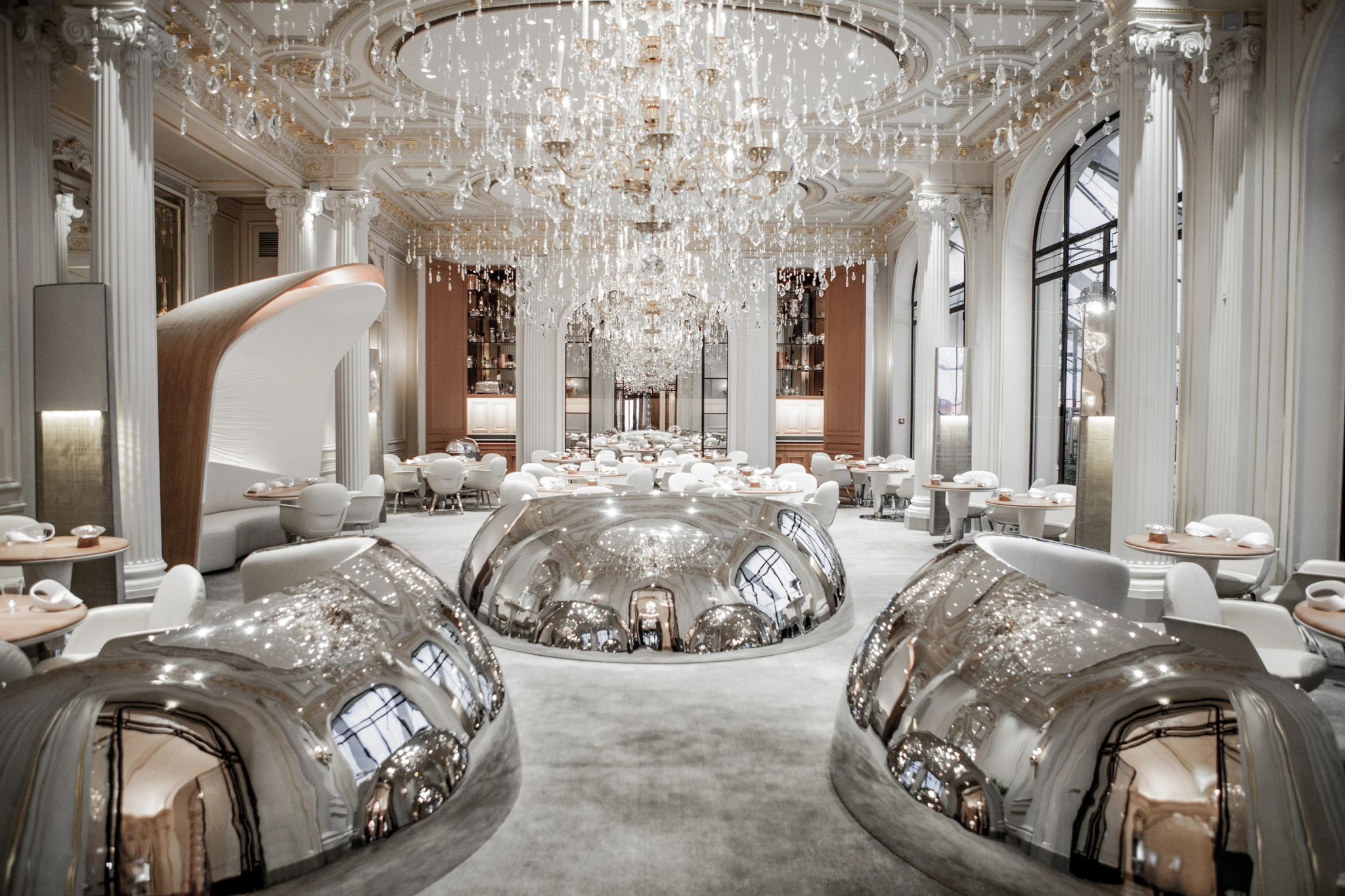 restaurante de hotel - alta gastronomia -plaza athenee