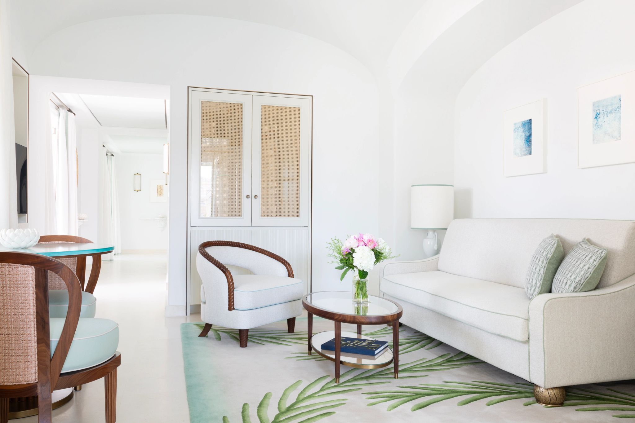 Prestige Suite sala de estar - sala chique - sofa confortavel