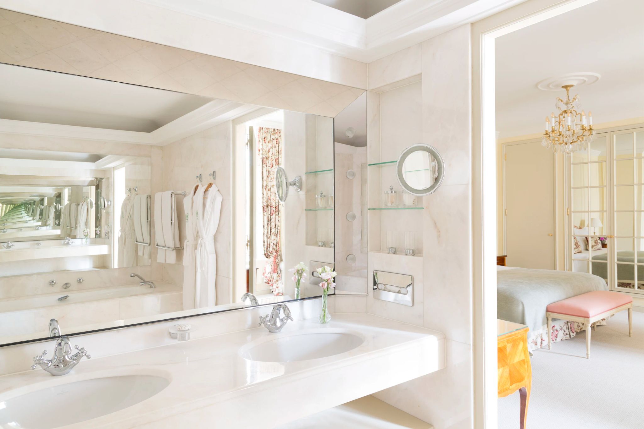 Junior Suite Garden View  banheiro suite junior vista jardim - banheiro com pia dupla