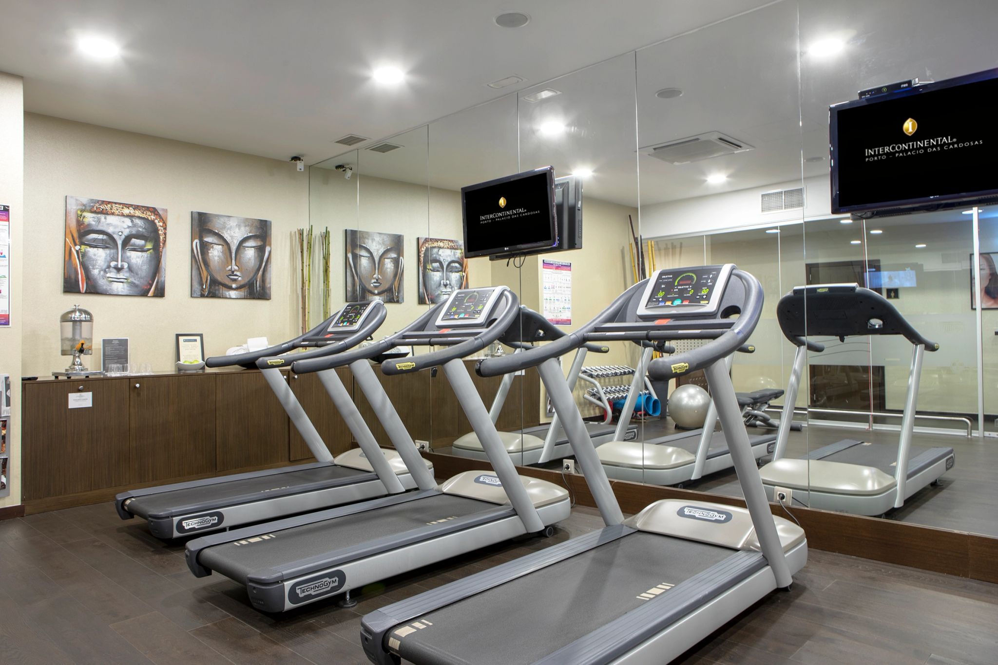 academia de hotel - academia moderna - espaço fitness
