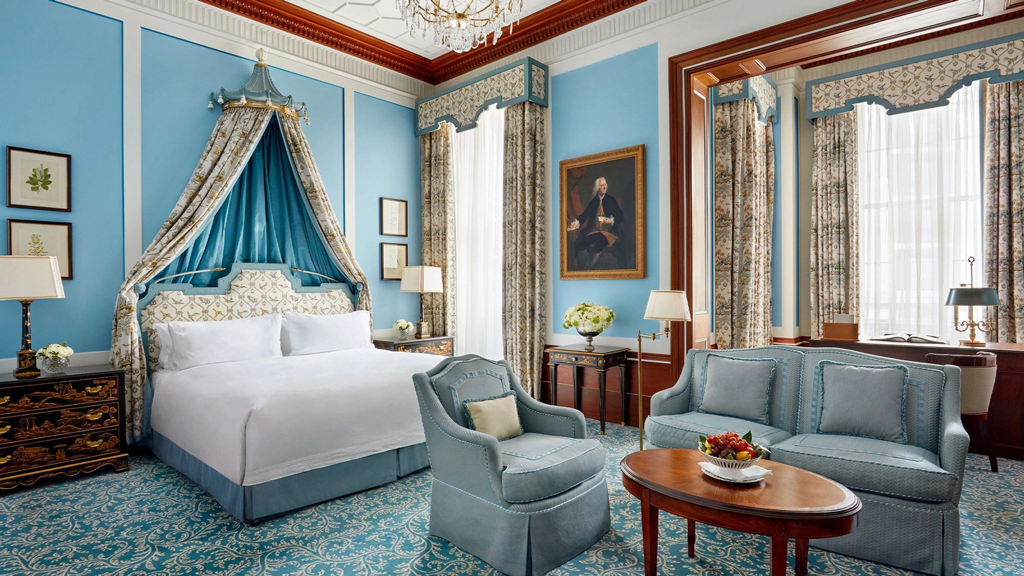 Executive Junior Suite suite executiva - cama de dossel - suite com sala - sala de estar