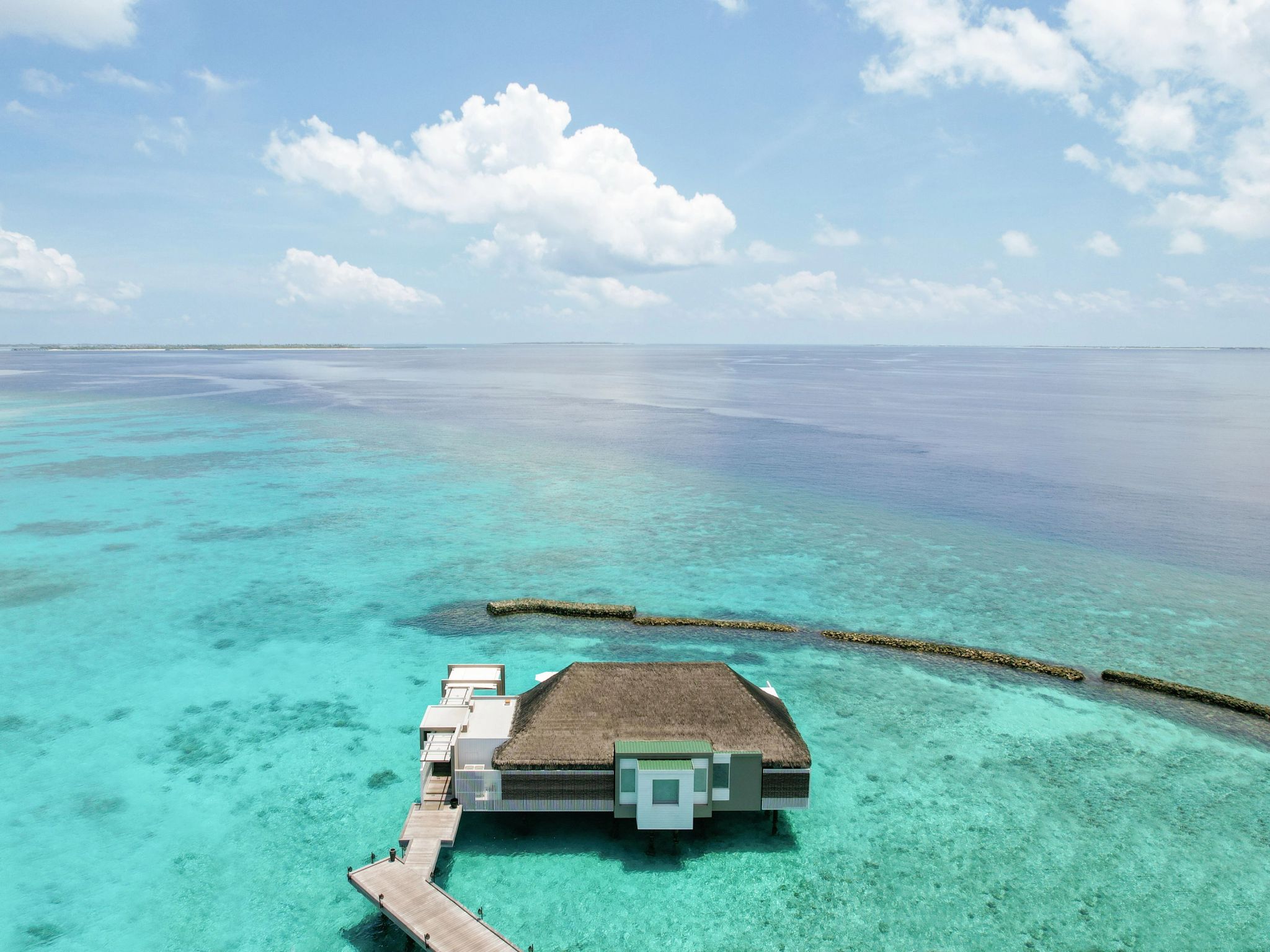 Horizon Villa vila sobre o mar - maldivas - vista mar