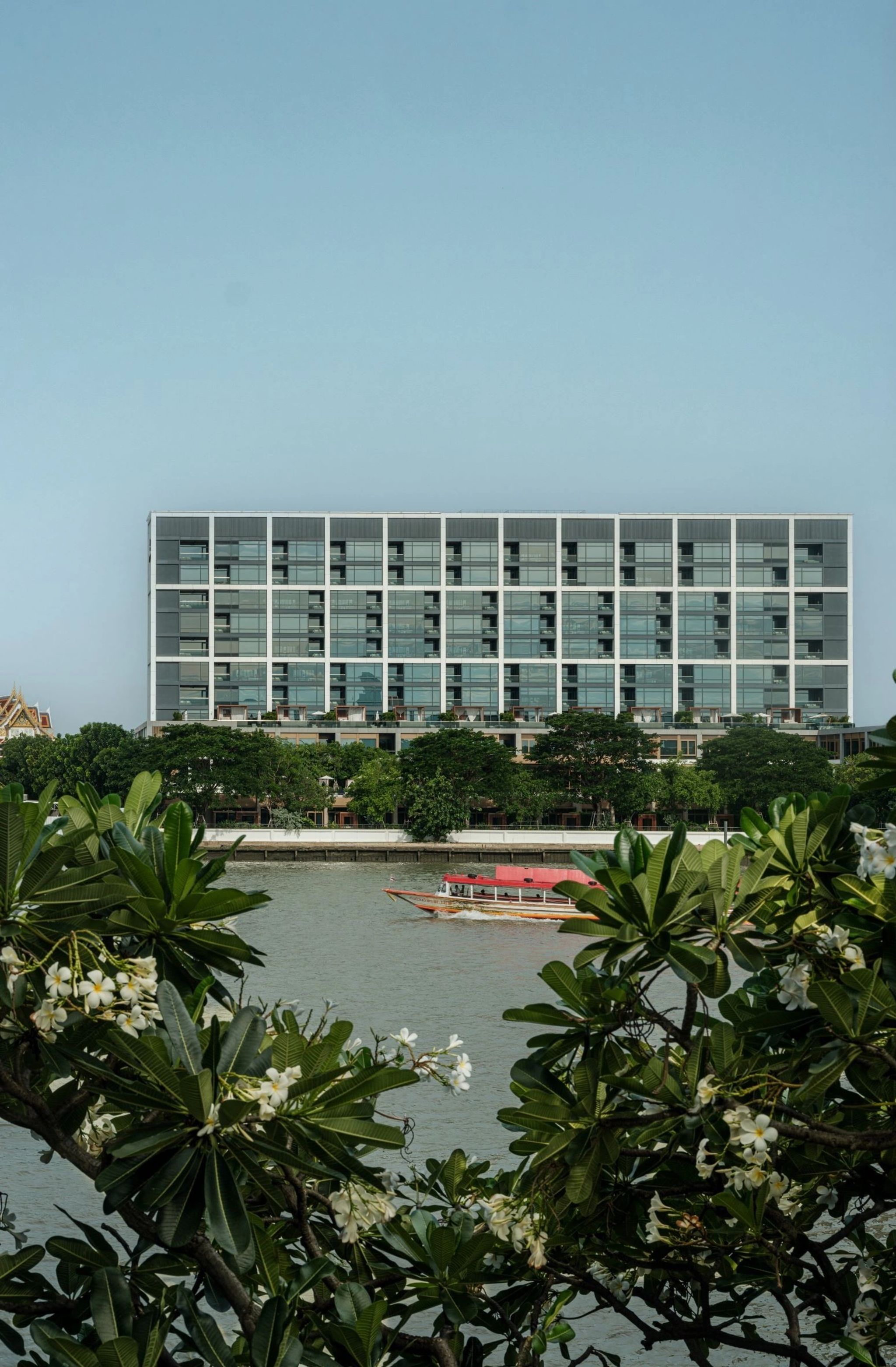 fachada do hotel - hotel de luxo bangkok - hotel 5 estrelas