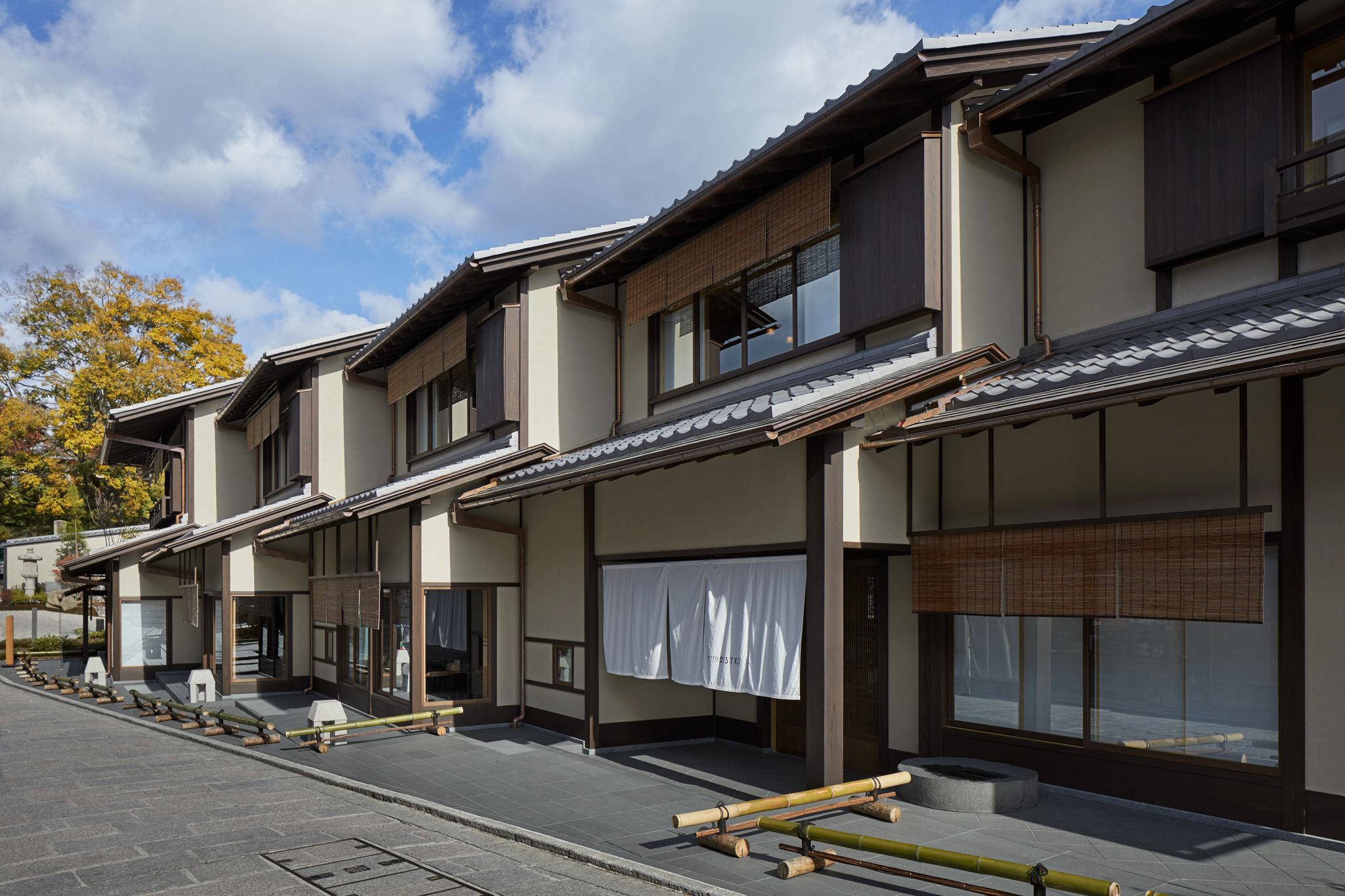Kyoto Bistrô area externa restaurante – arquitetura japonesa