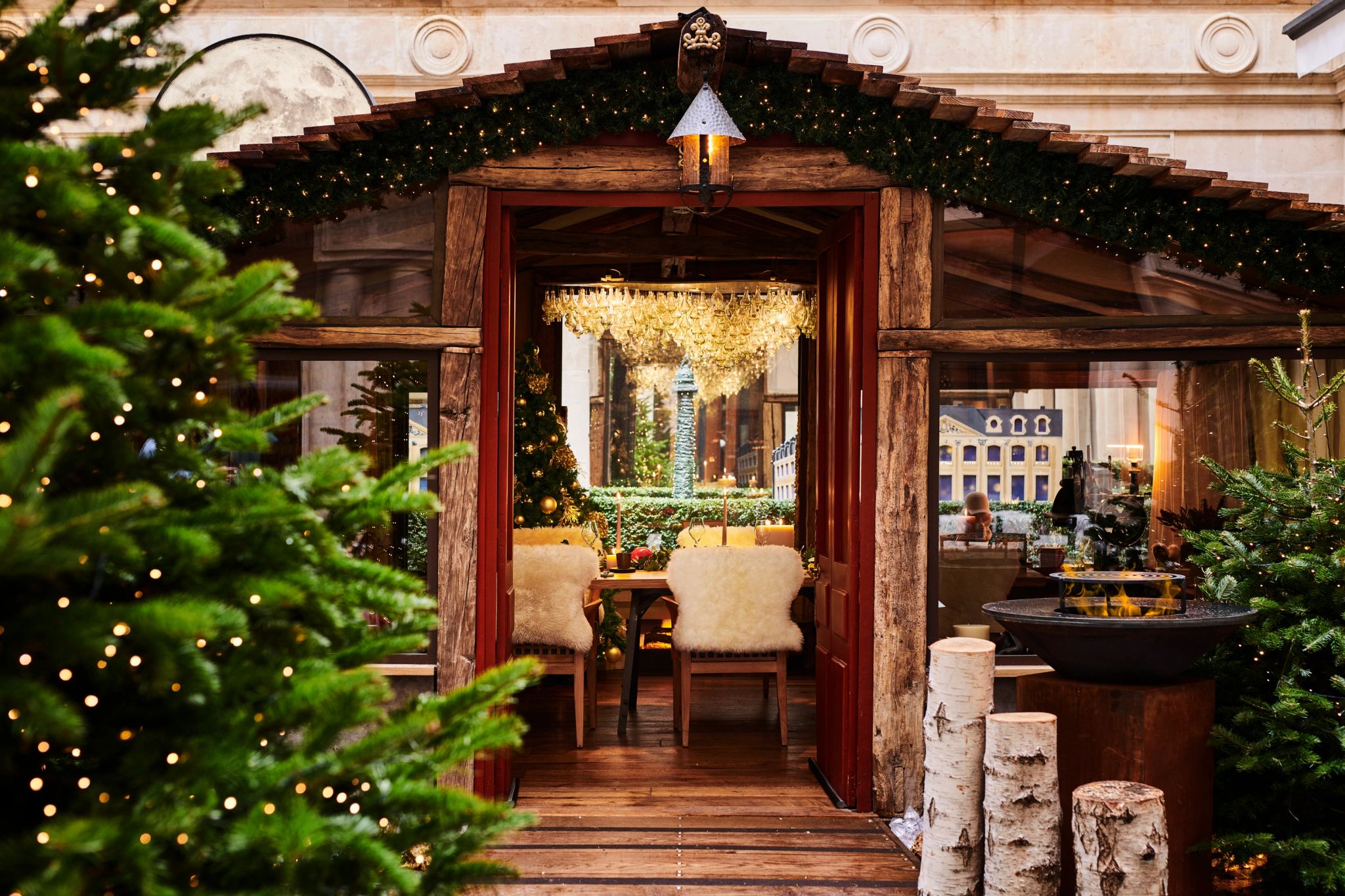 Chalet du Park de Jean-François Rouquette chale de inverno - festividades - restaurante gourmet