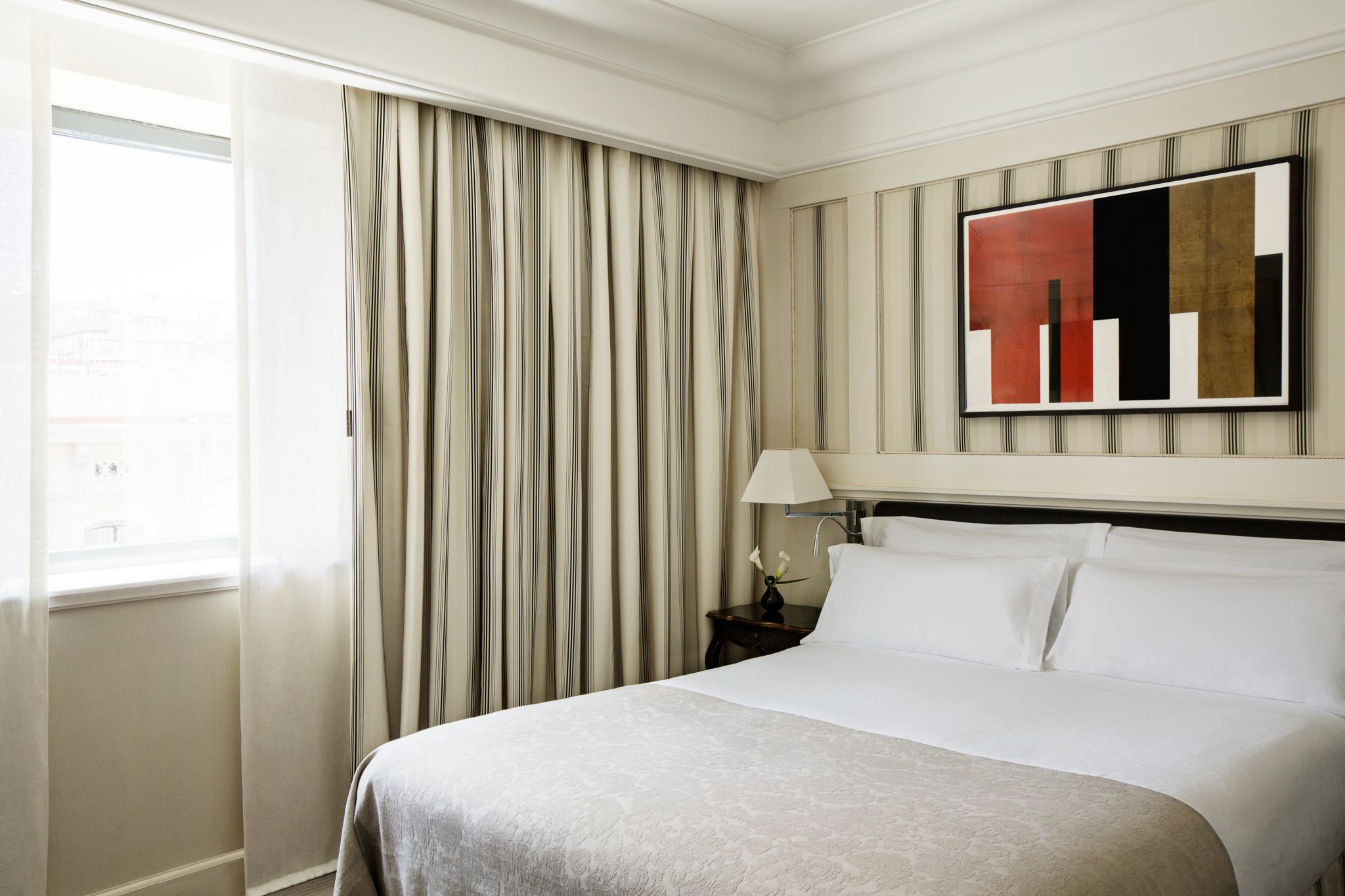 Deluxe City View decoraçao moderna - quarto moderno - quarto queen