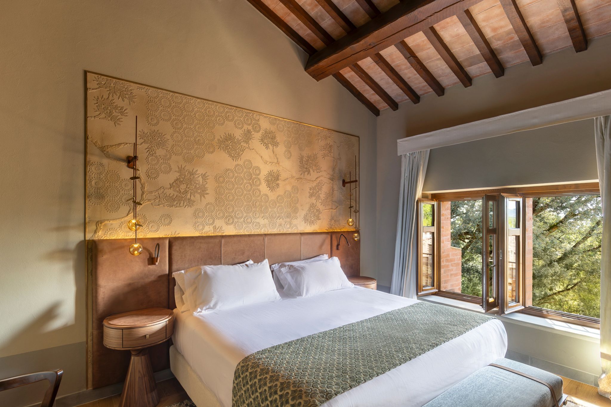 Terrace Suite decoraçao rustica - suite casal - cama king - suite com terraço