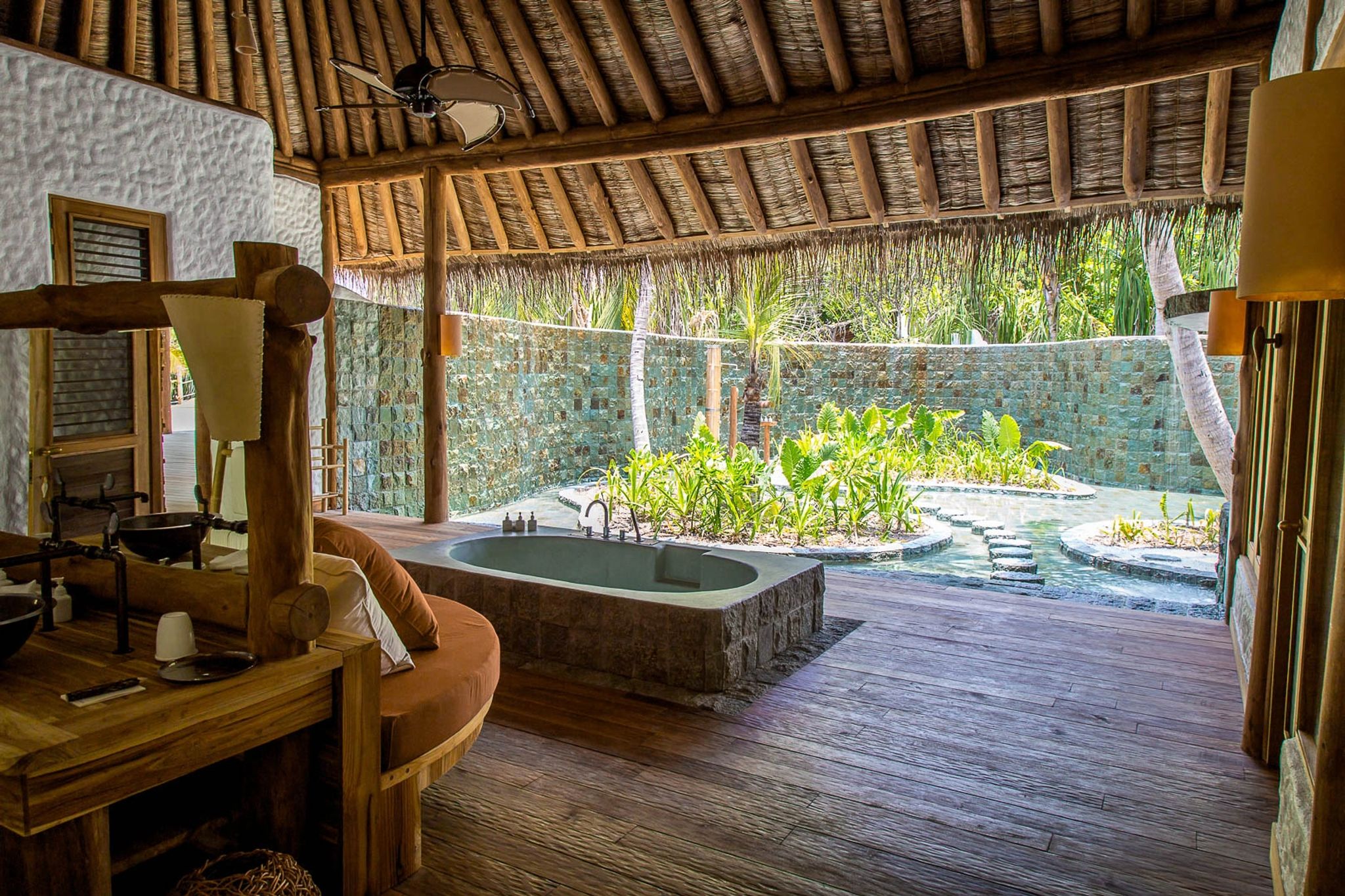 Villa 42 vila soneva - banheira - hidromassagem de luxo