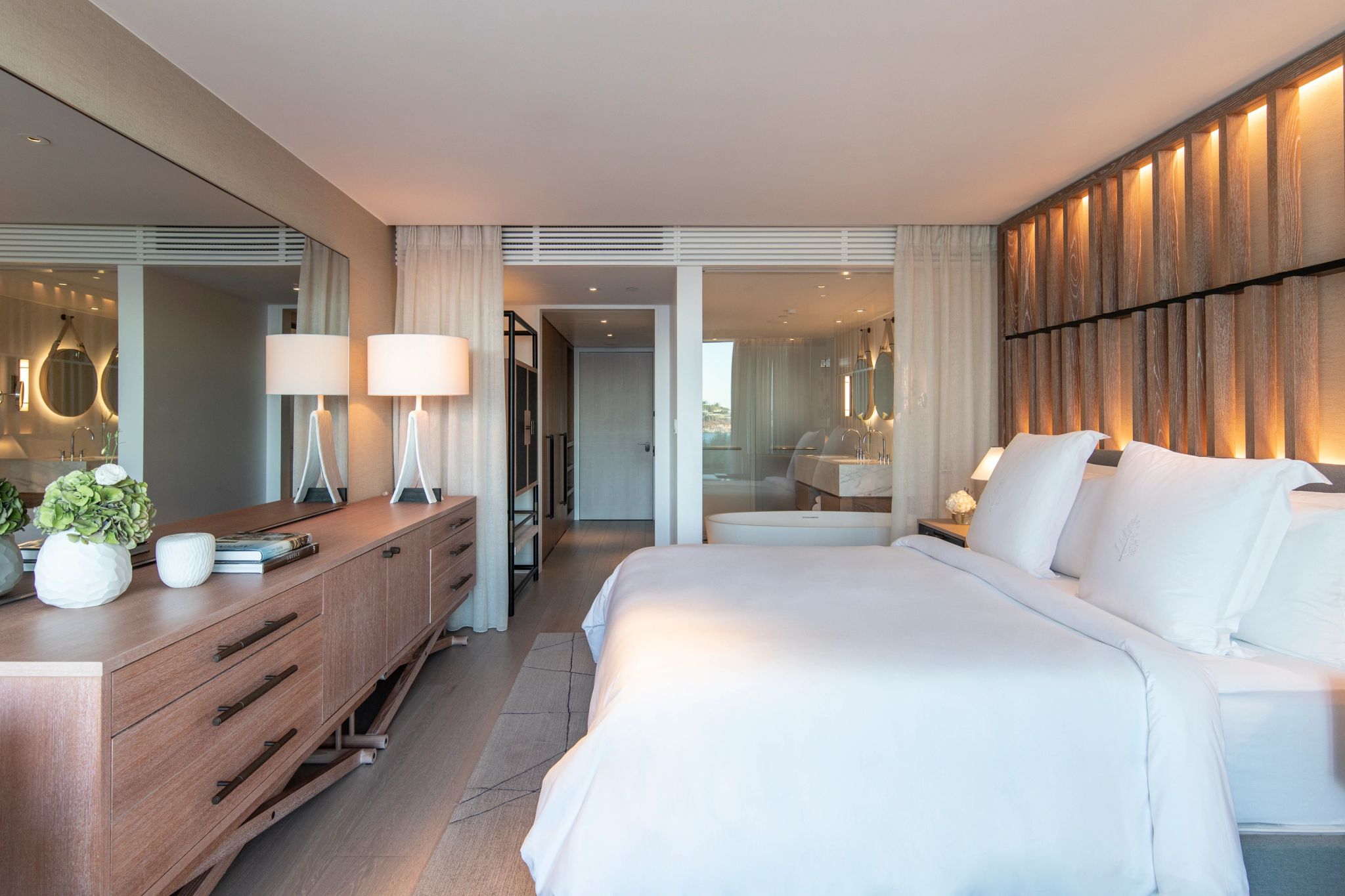 Nafsika Sea View quarto casal - quarto king - quarto vista mar