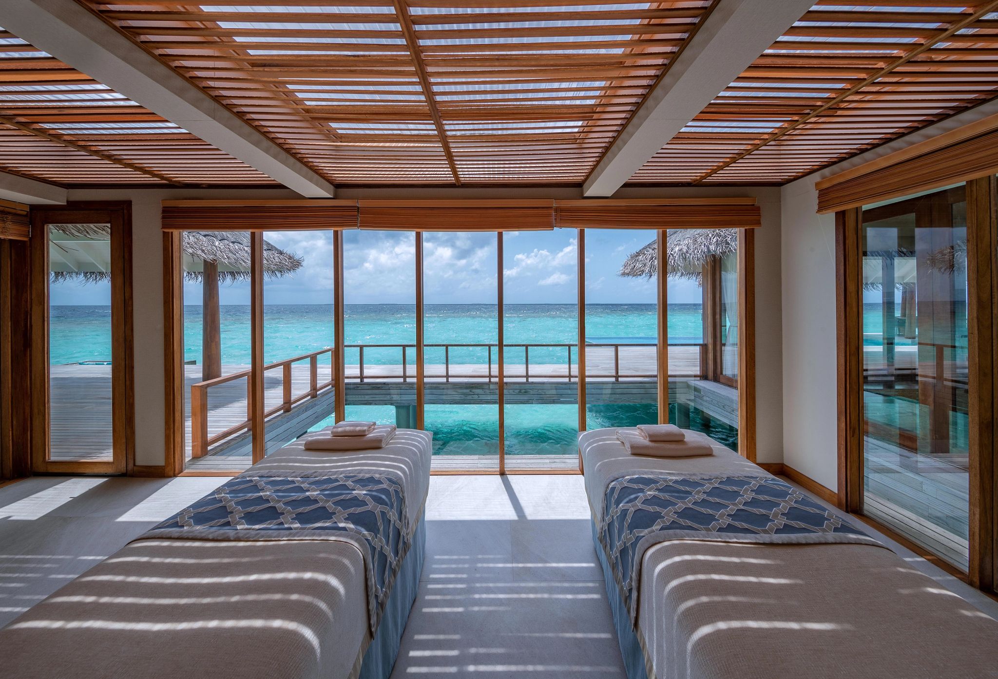 Two Bedroom Sunset Over Water Pool Residence spa privativo - sala de tratamento - tratamento de spa