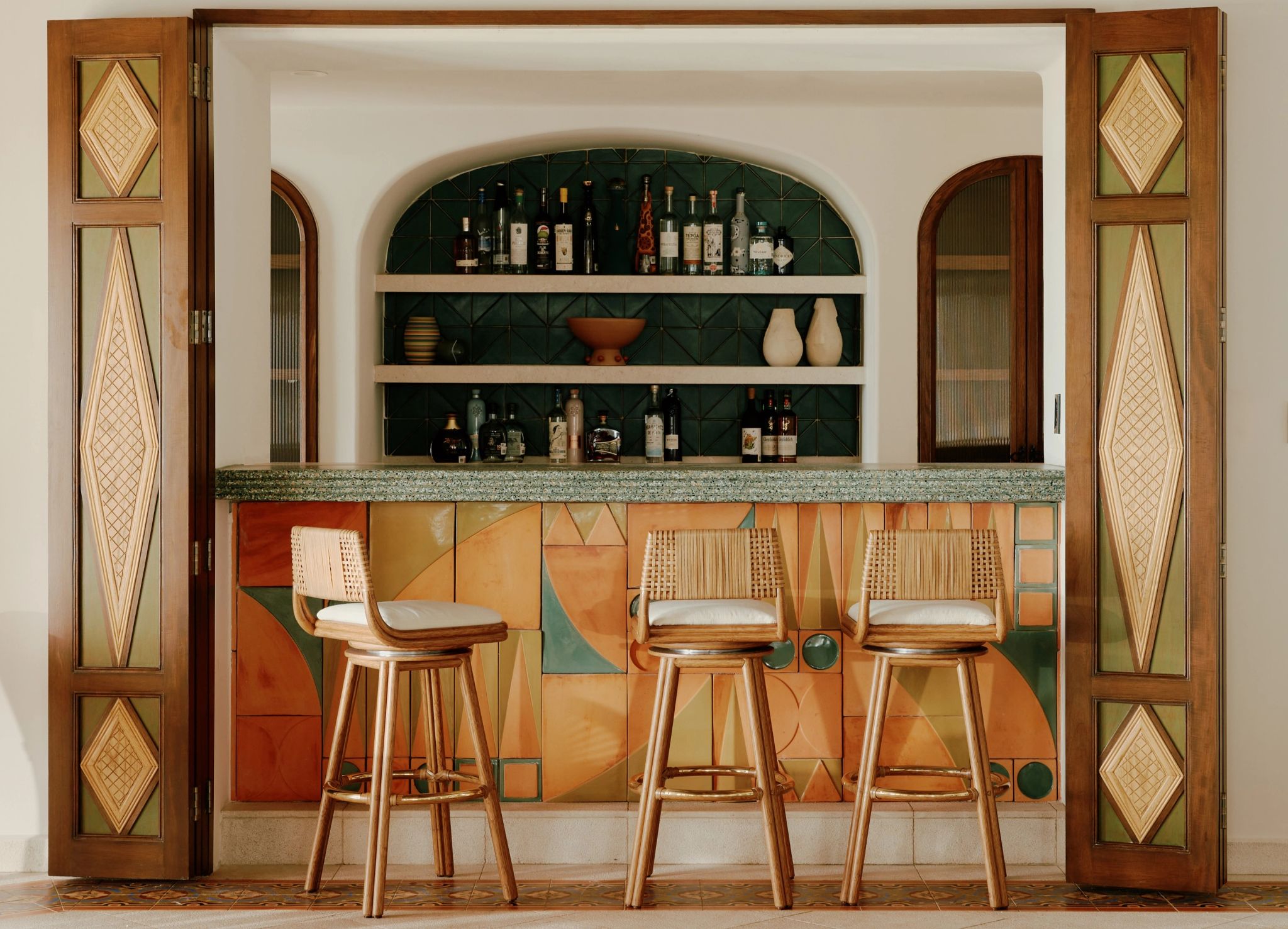 Villa Maroma bar da suite – design contemporaneo – vila luxuosa