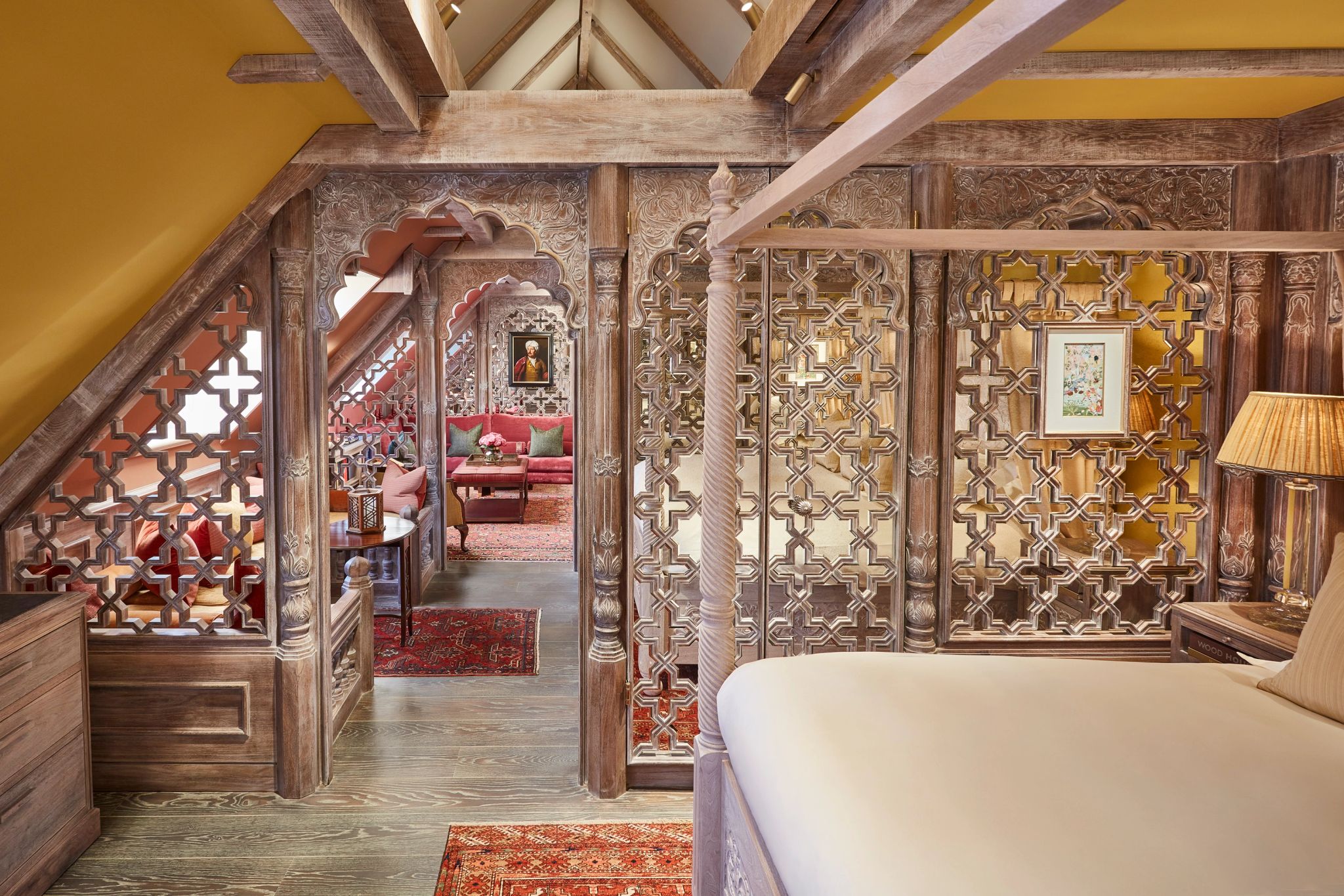 The King´s Lodge design artesanal - cama king - suite espaçosa