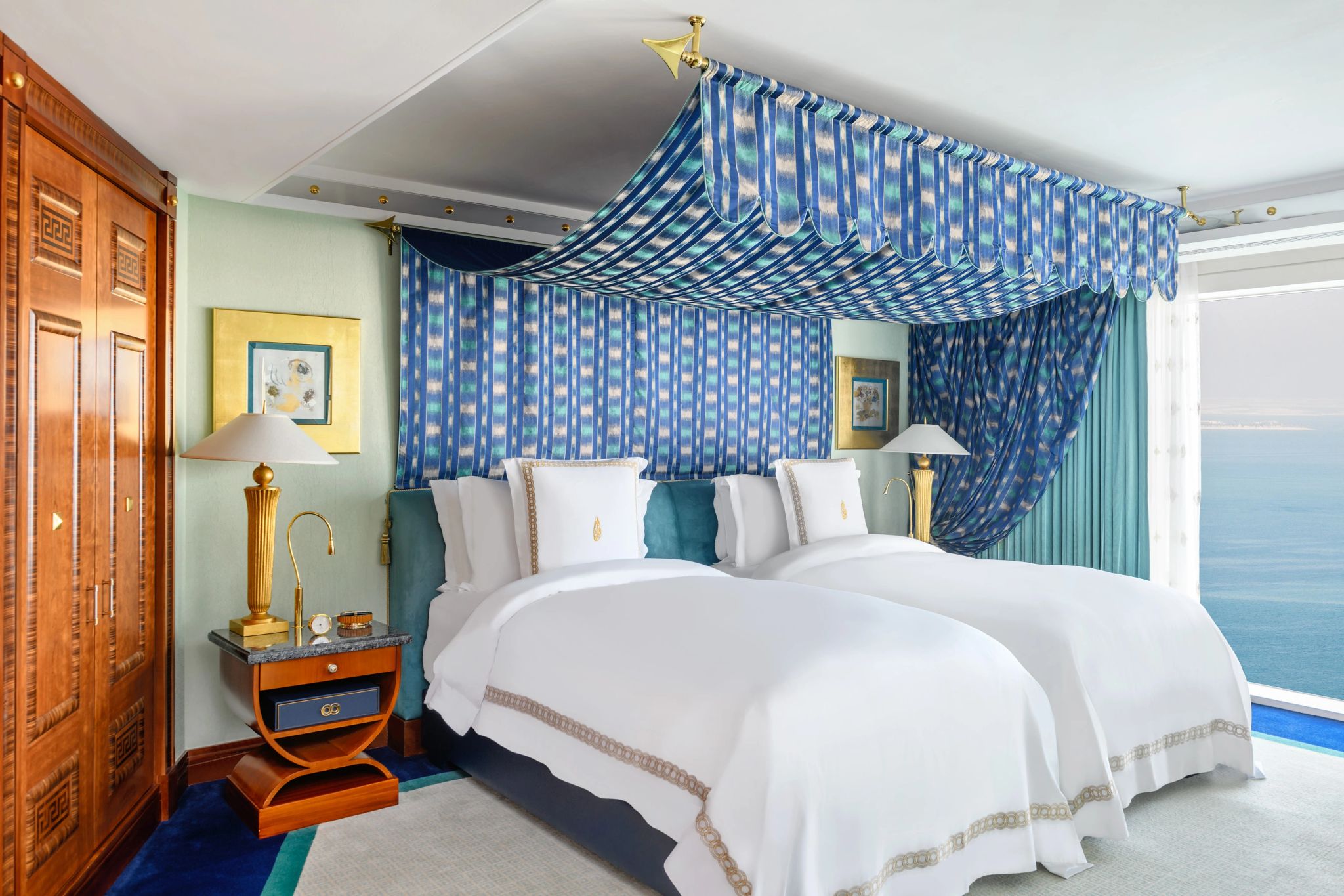 suite twin - camas twin - decoraçao moderna