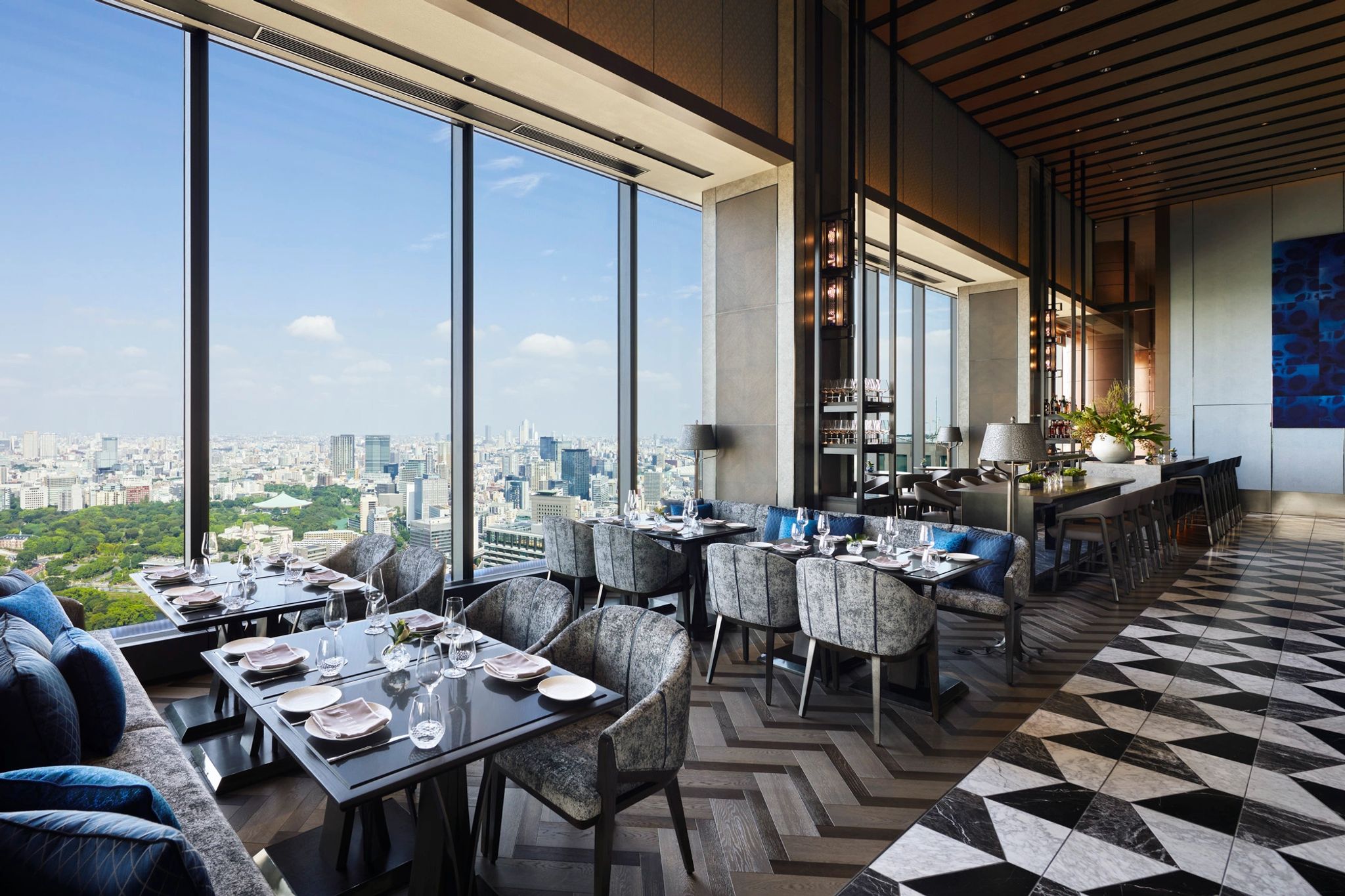 Restaurante Pigneto restaurante italiano - restaurante gourmet - vista privilegiada de toquio