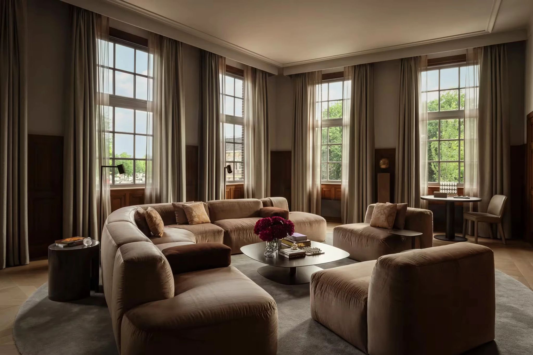 Two bedroom Herengracht House sala de estar - espaco residencial - sofa luxo