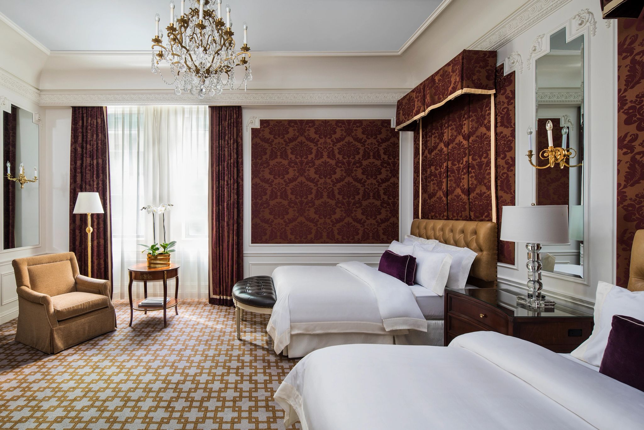 Madison - Butler Service Two Double cama twin - suite ampla – decoracao classica