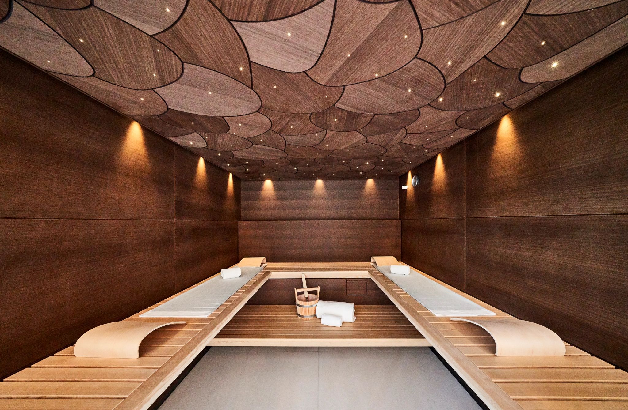 Spa Villa La Coste spa com sauna – sauna seca – sauna moderna - spa de luxo - spa moderno